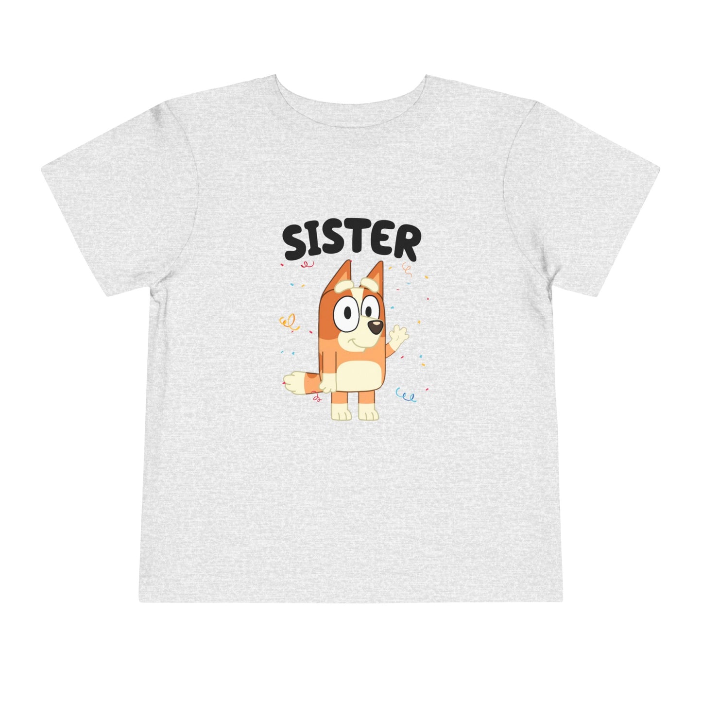 Sister Birthday Toddler Short Sleeve Tee