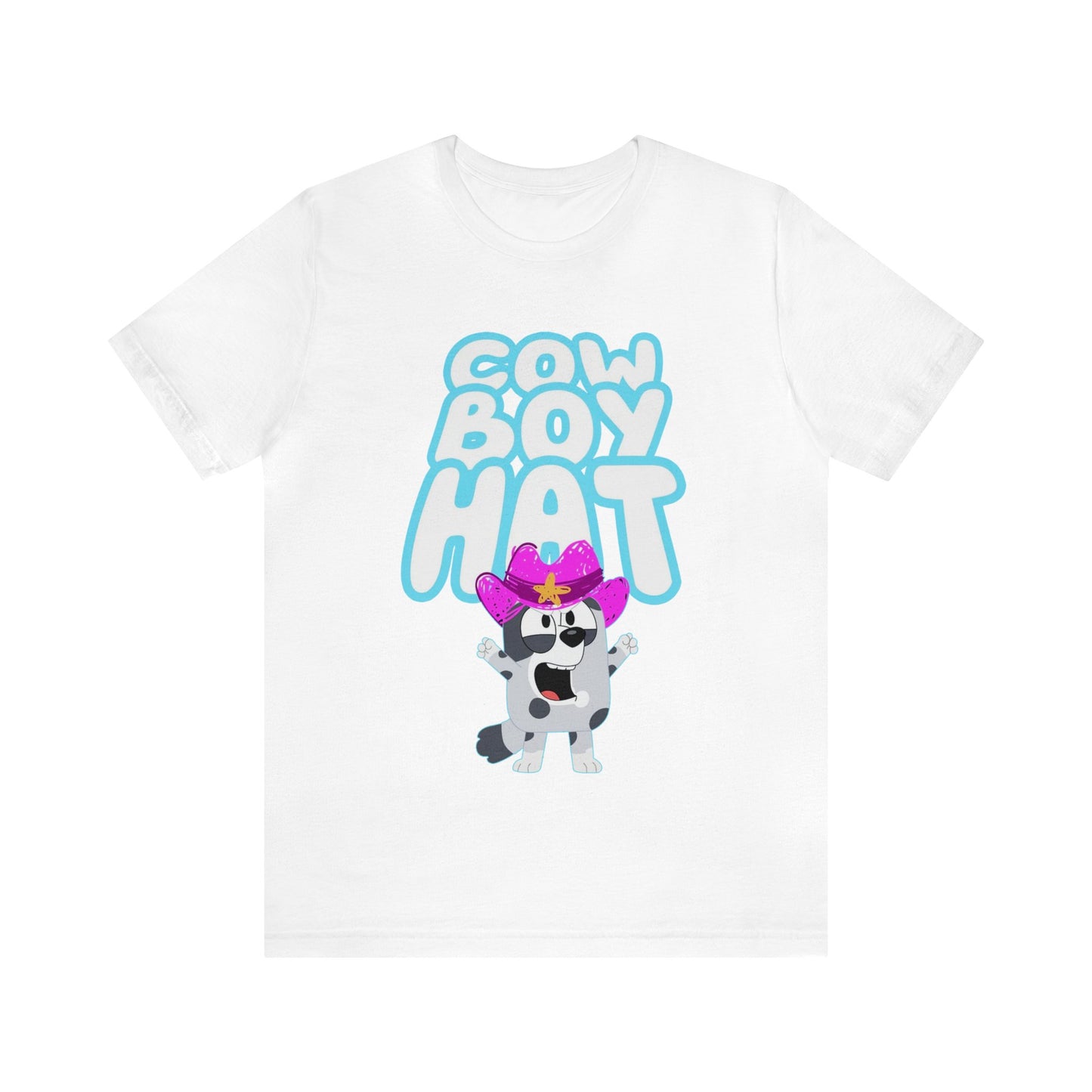 Cowboy Hat Short Sleeve Tshirt