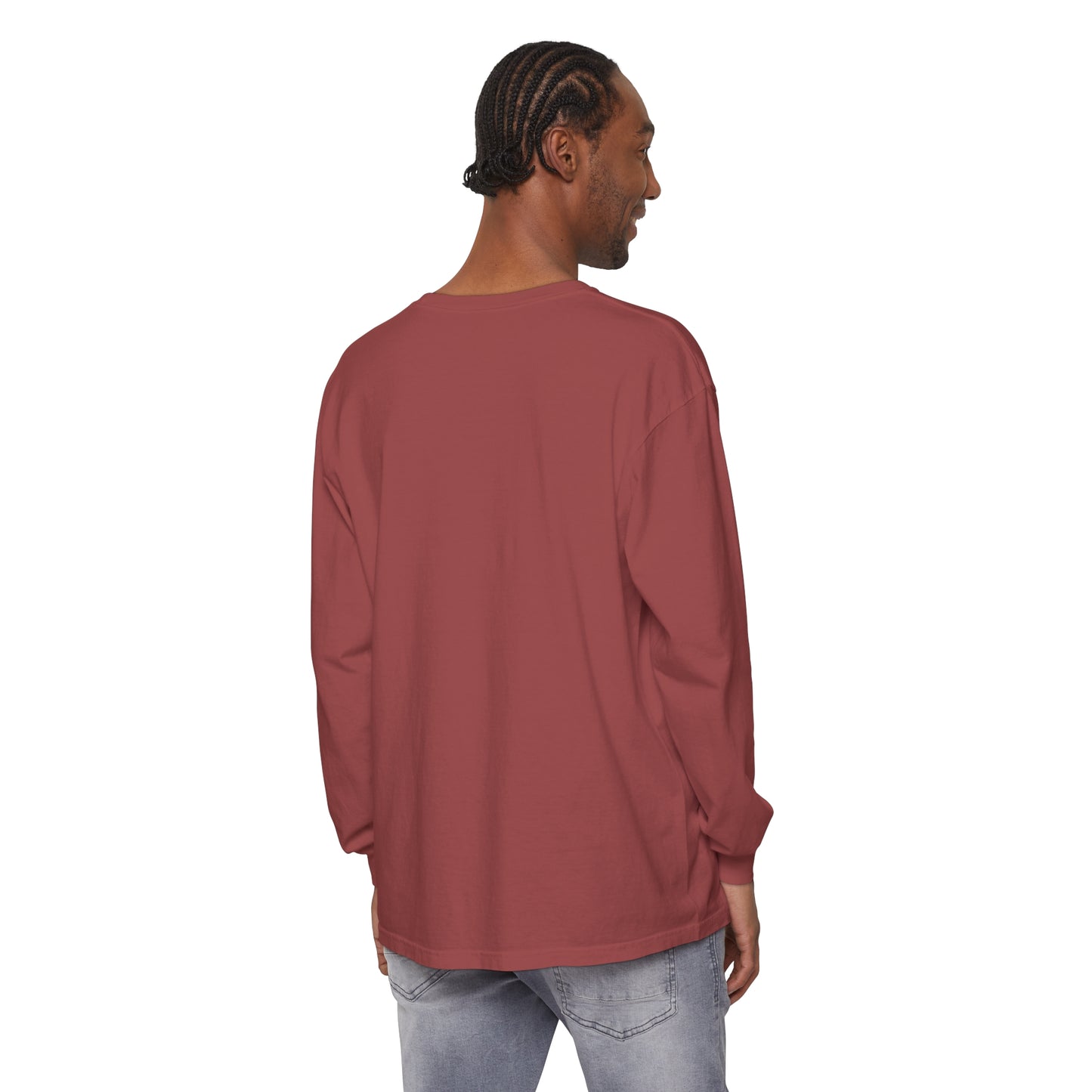 Happy Fall Garment-dyed Long Sleeve T-Shirt
