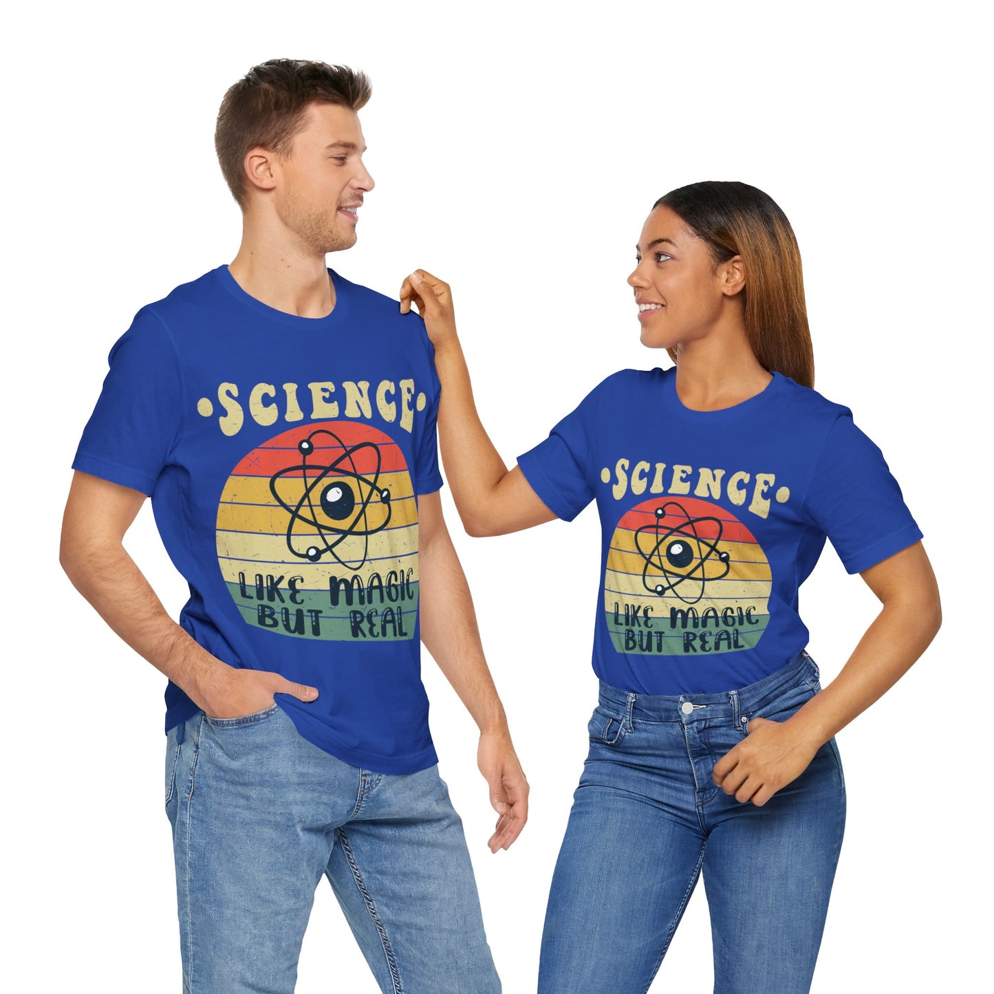 Science Like Magic but Real Jersey Short Sleeve Tee