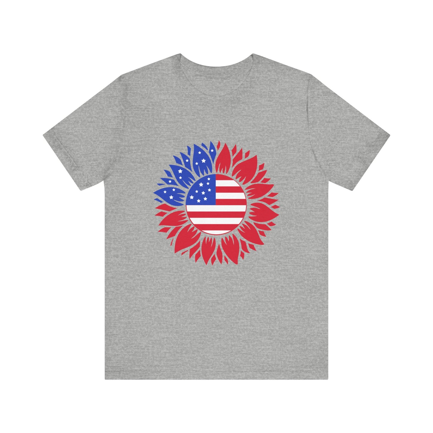 American Sunflower Jersey Short Sleeve Tee