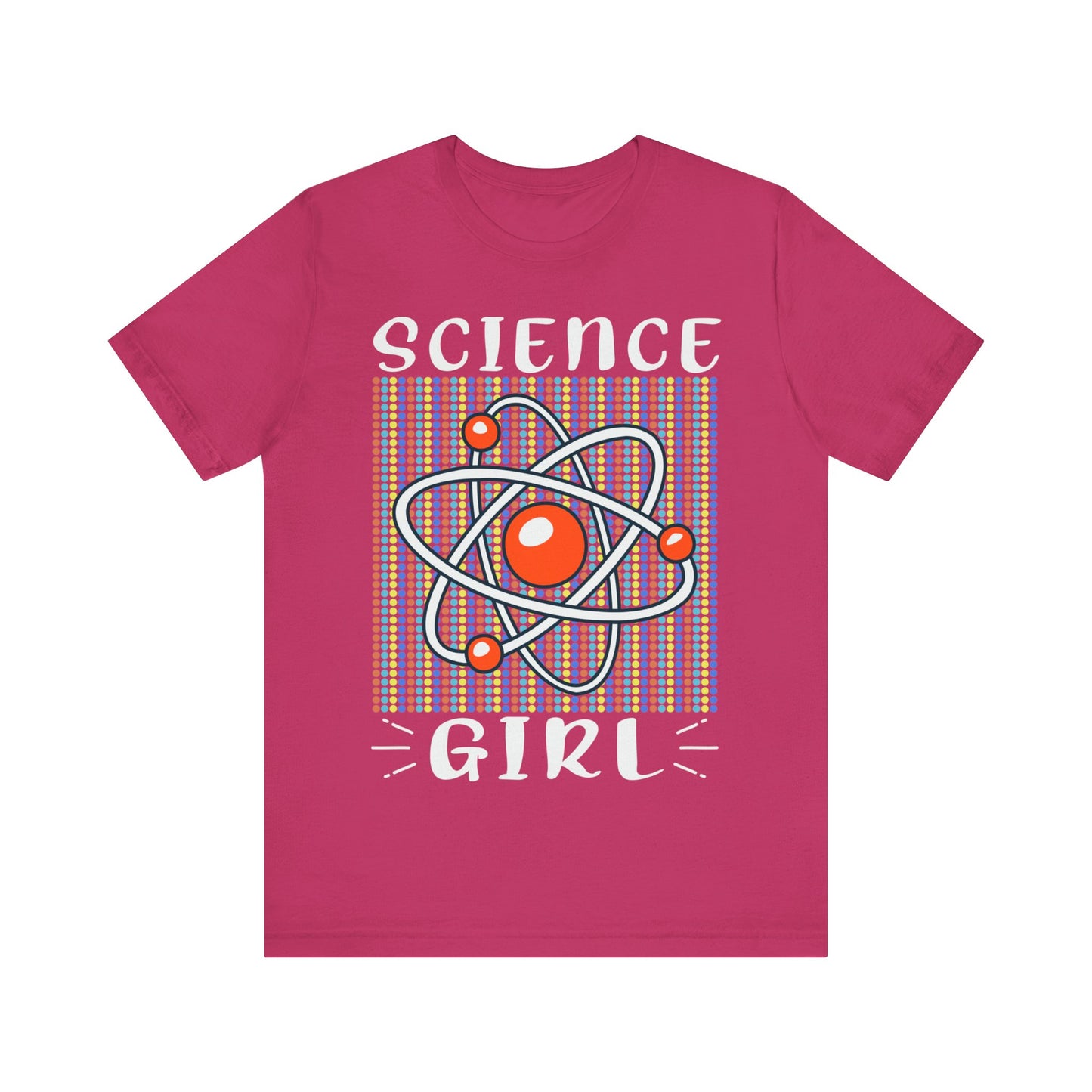 Science  Girl Jersey Short Sleeve Tee