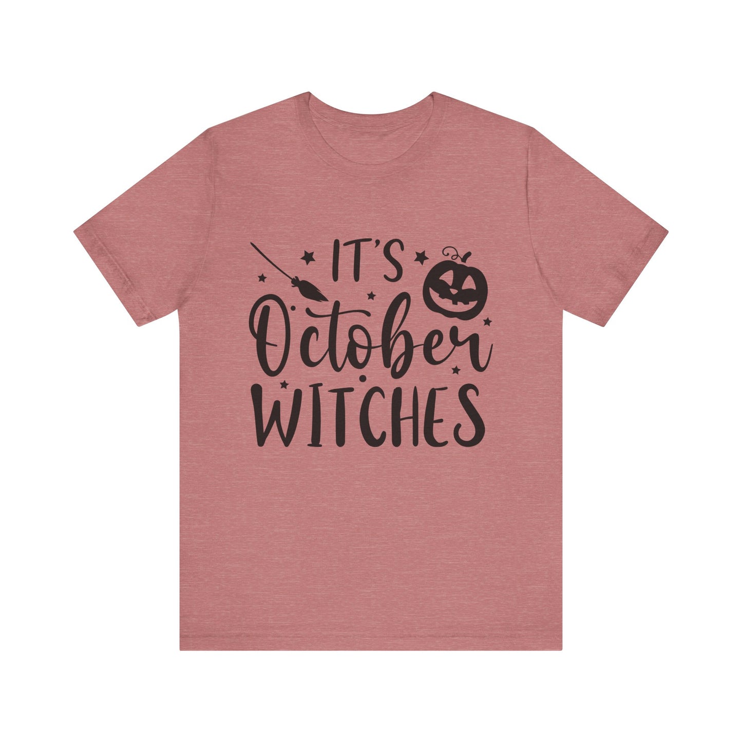 It's October Witches Jersey Short Sleeve Tee