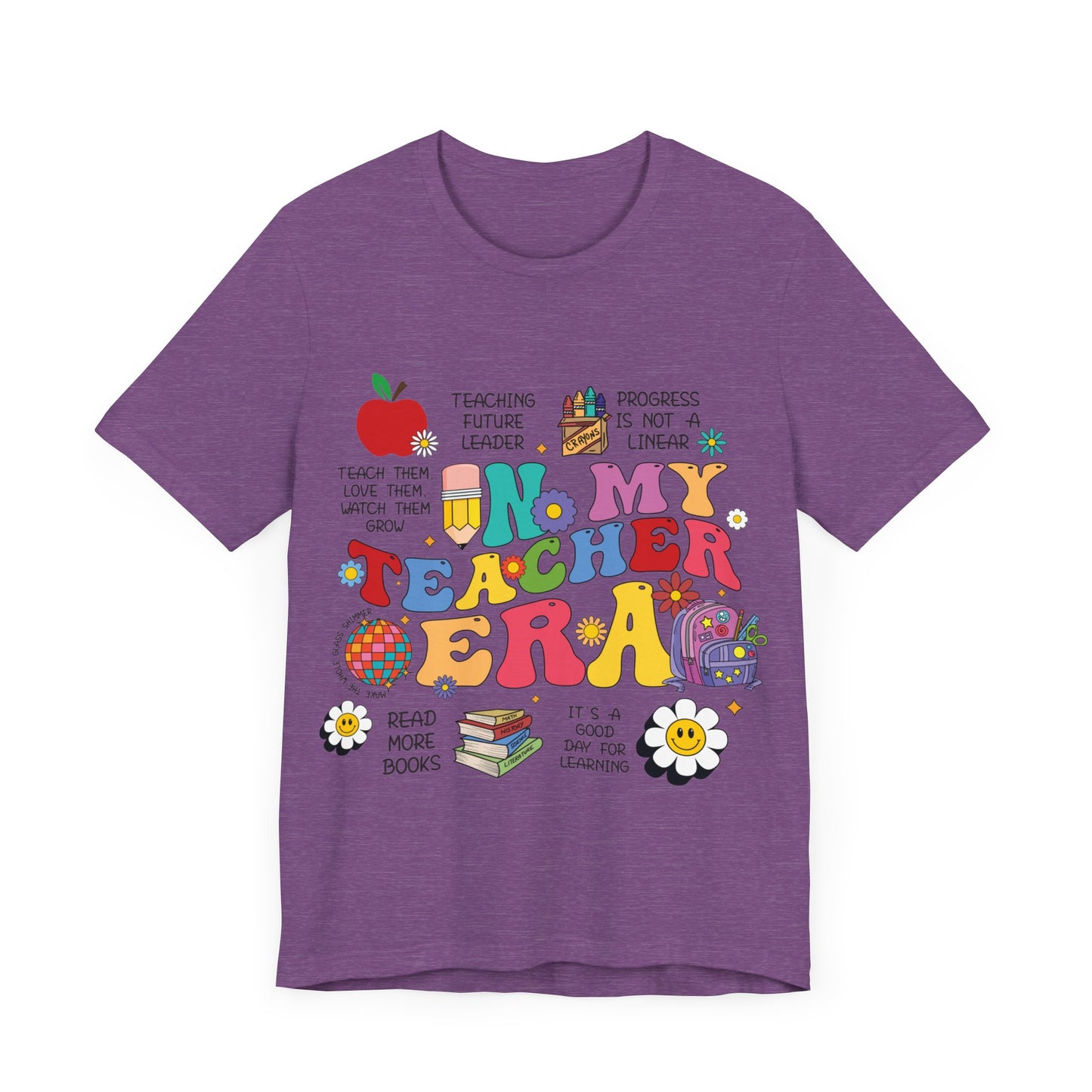 In My Teacher Era Jersey Short Sleeve Tee