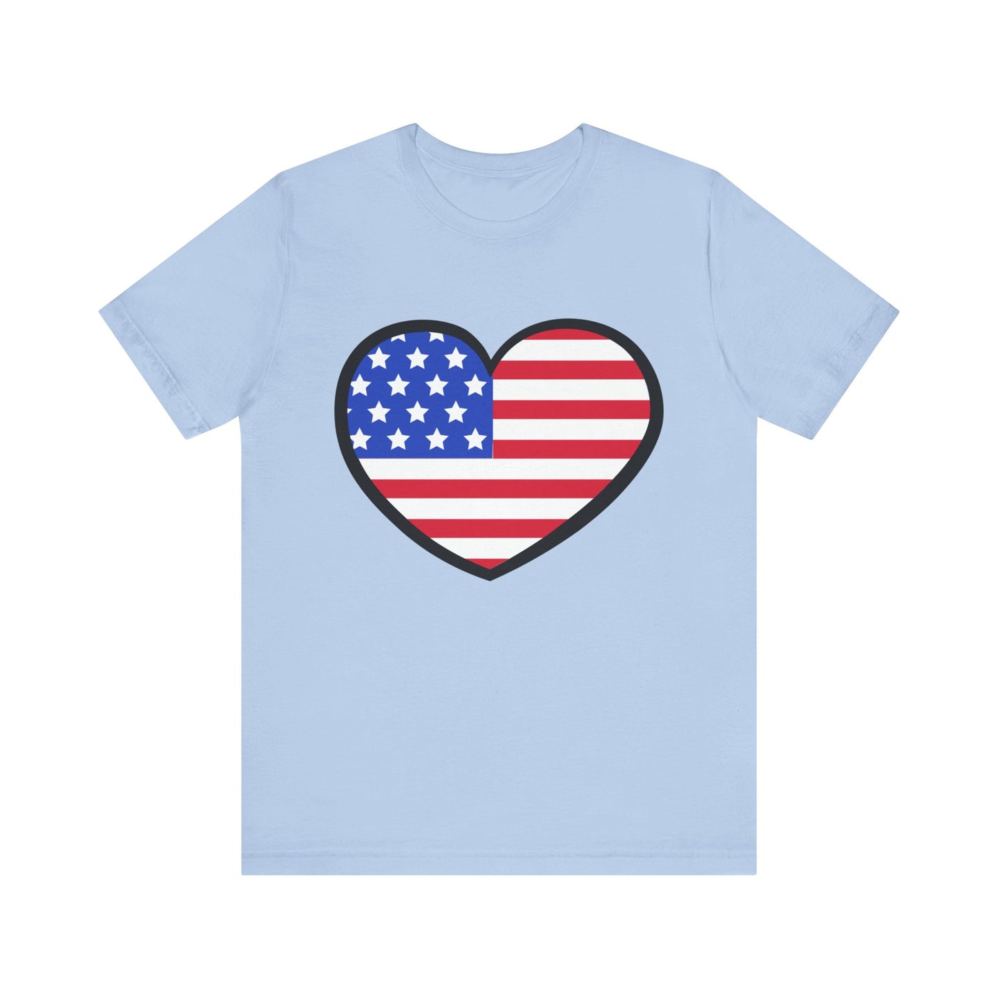 American Heart Jersey Short Sleeve Tee