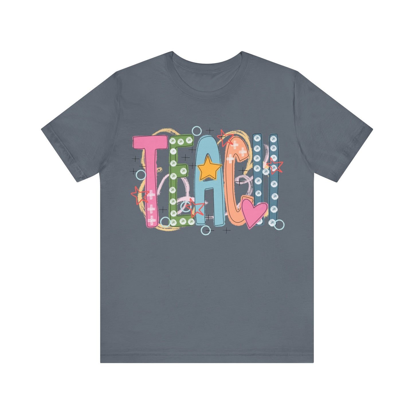 TEACH Jersey Short Sleeve Tee