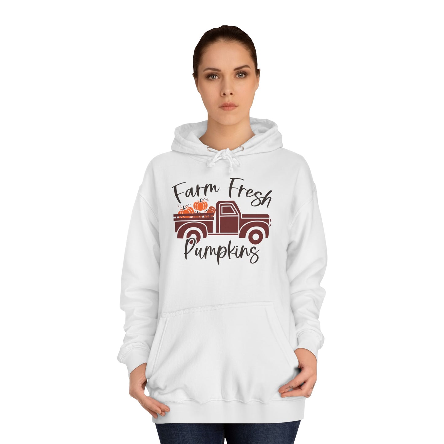 Farm Fresh Pumpkins College Hoodie