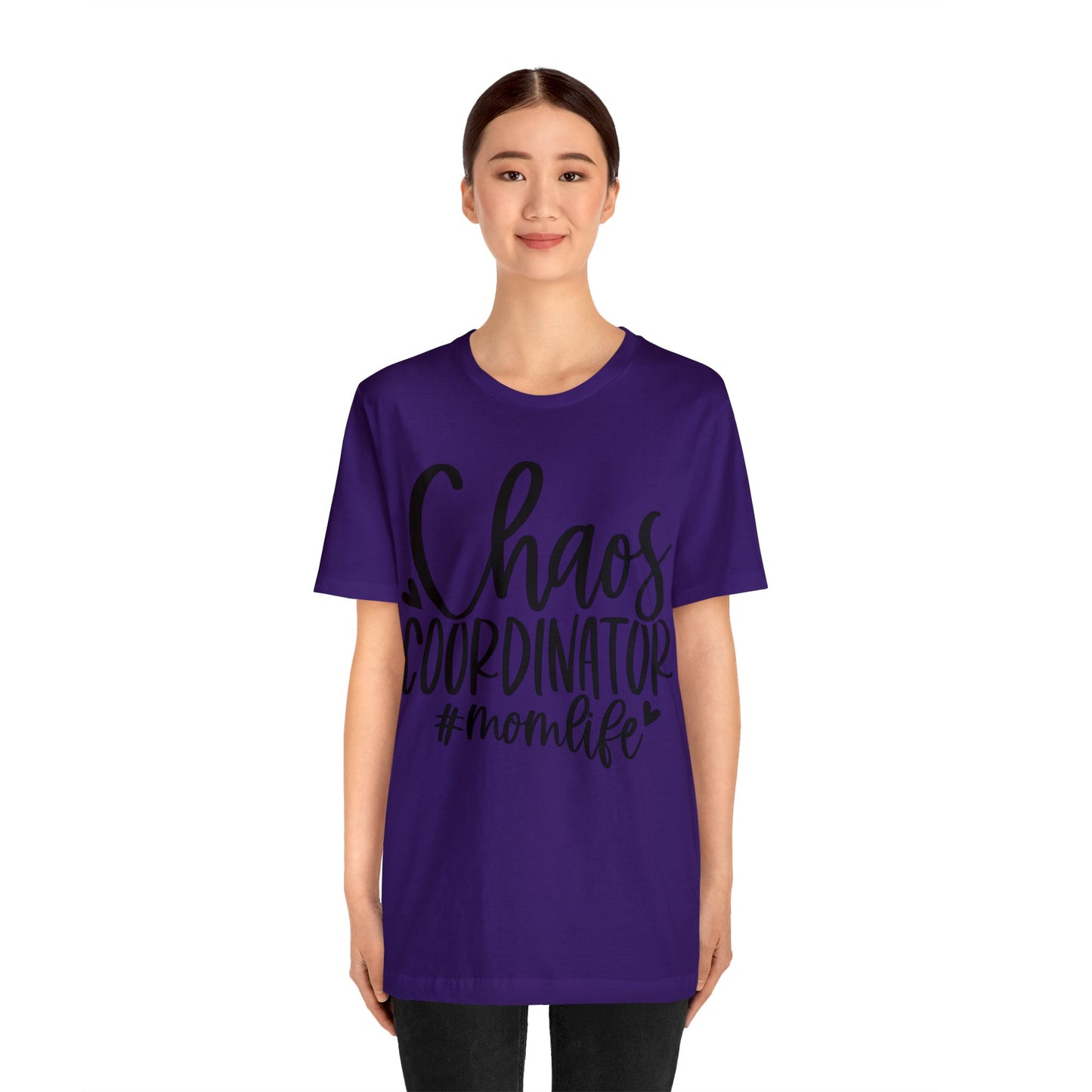 Chaos Coordinator #momlife short sleeve tshirt