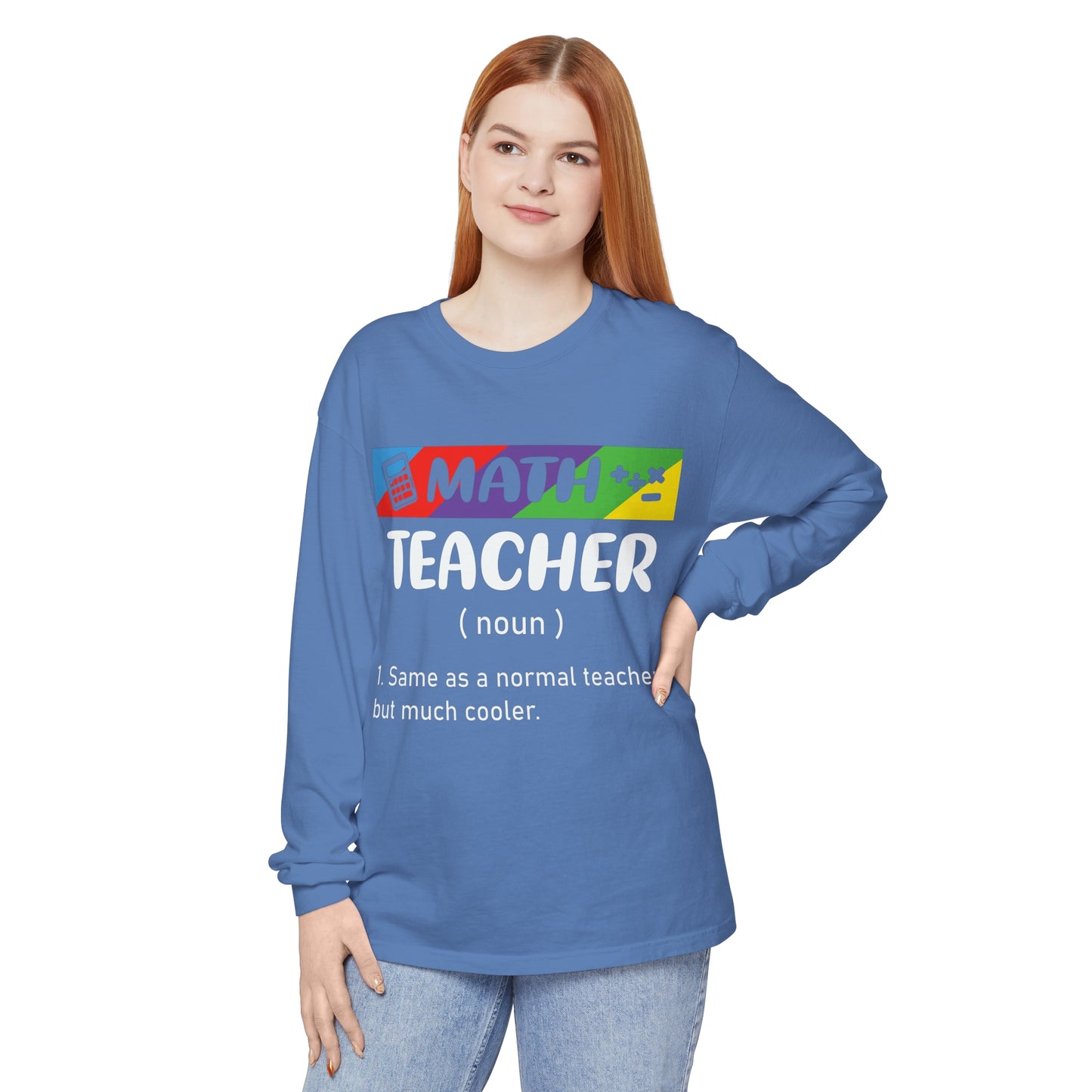 Math Teacher Long Sleeve T-Shirt