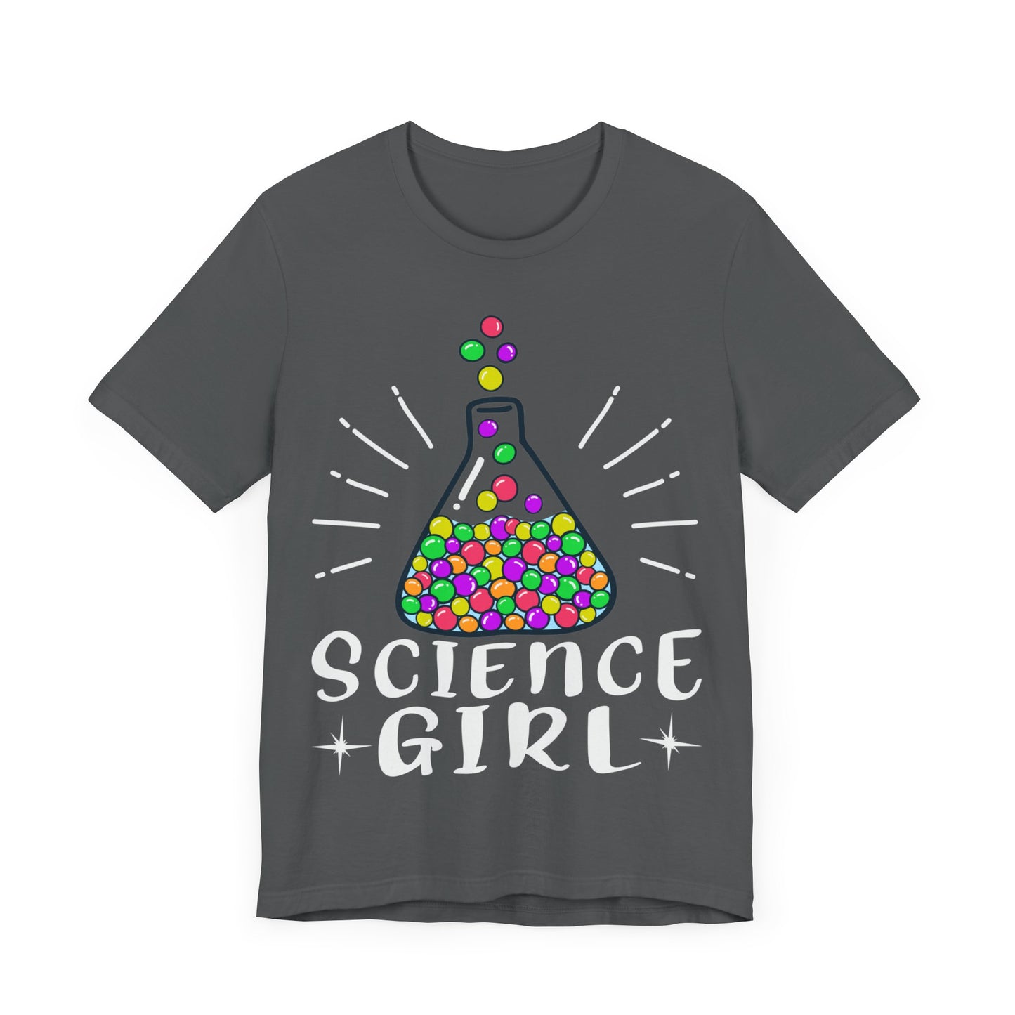 Science Girl Jersey Short Sleeve Tee