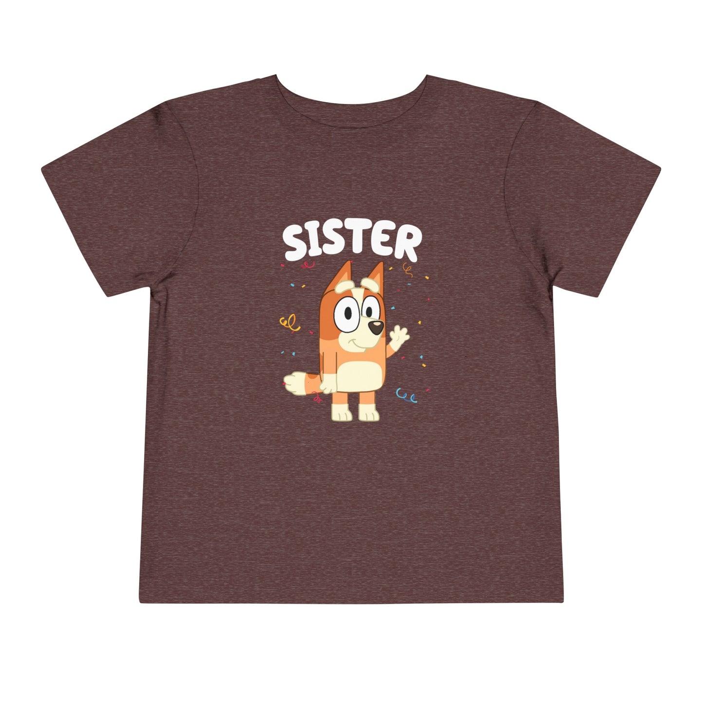 Sister Birthday Toddler Short Sleeve Tee