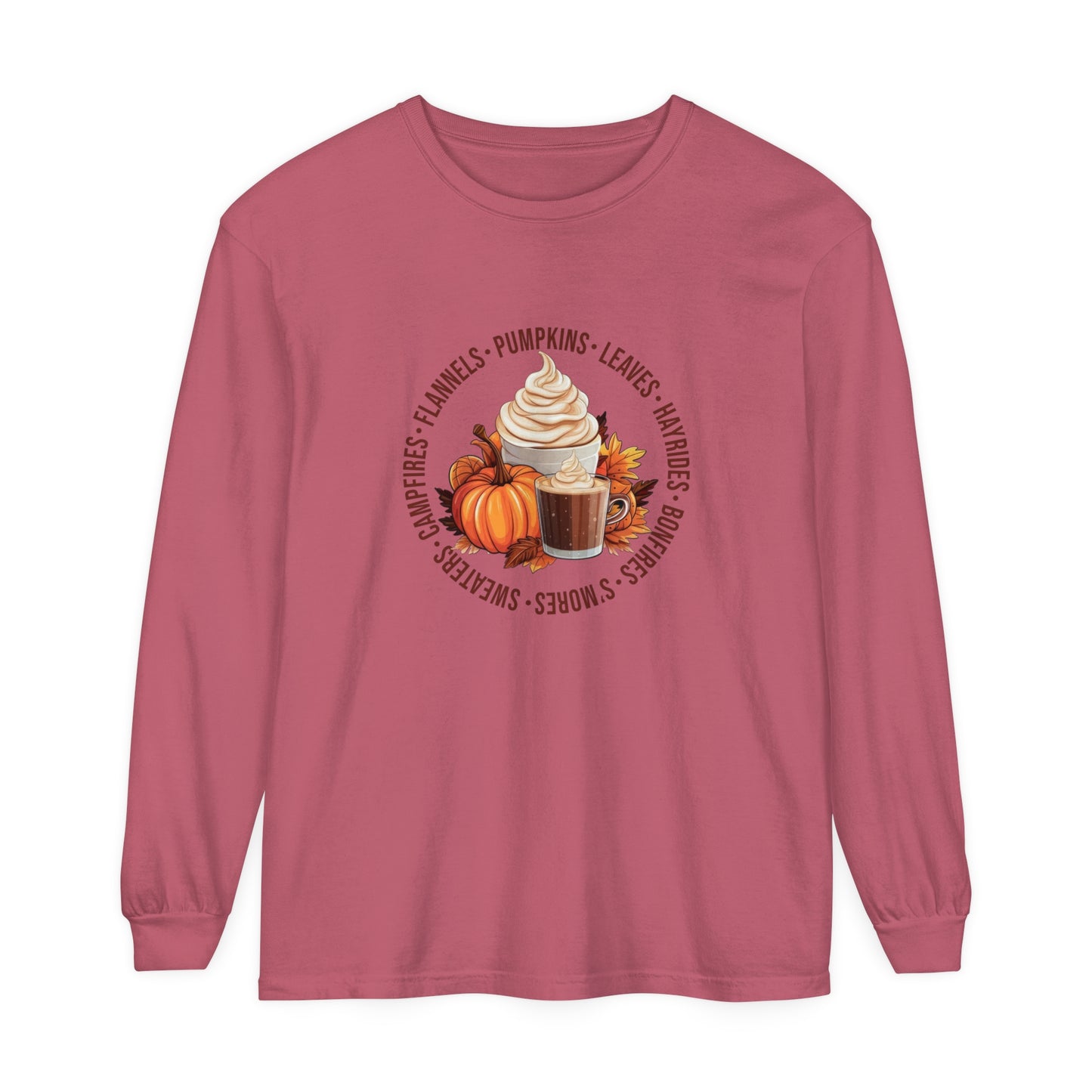 Circle of Fall Long Sleeve T-Shirt