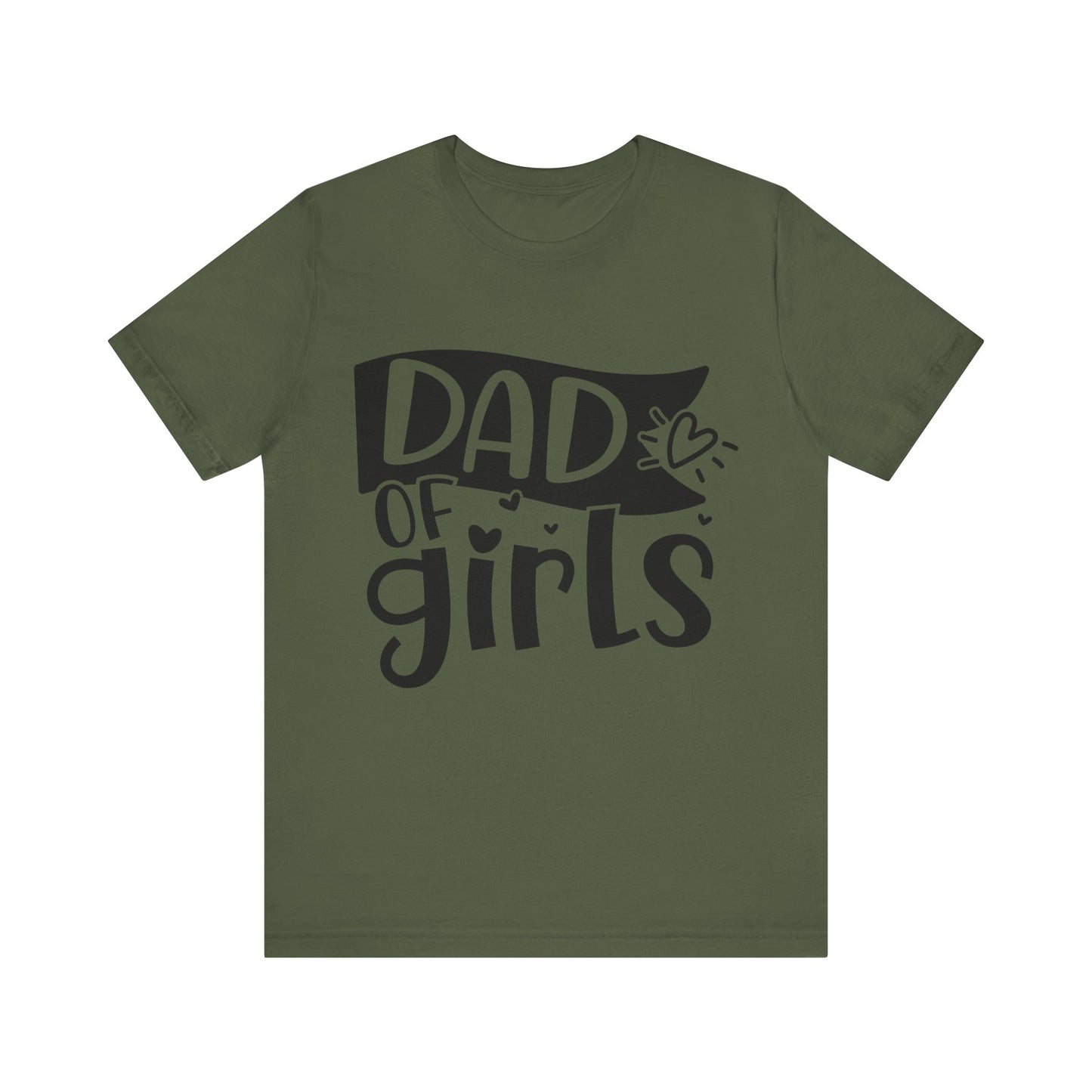 Dad of Girls Jersey Short Sleeve Tee