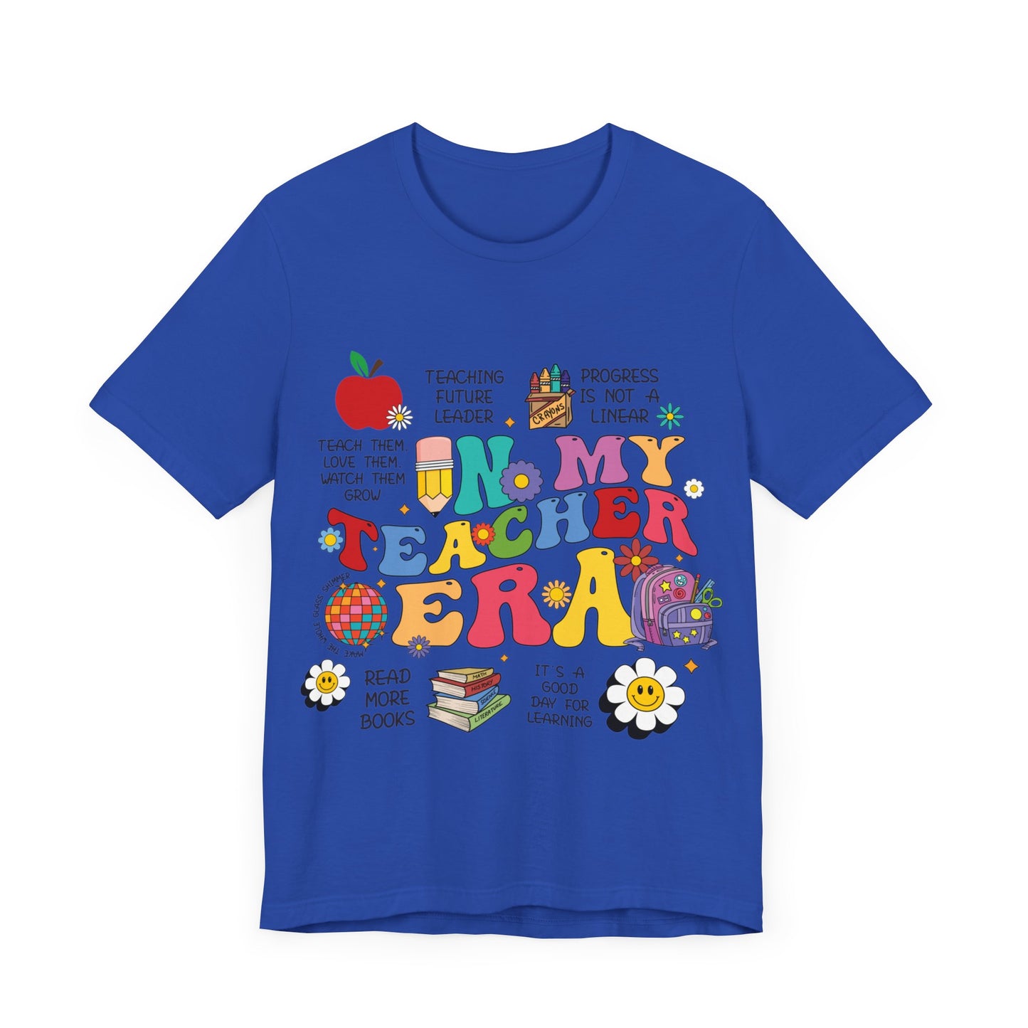 In My Teacher Era Jersey Short Sleeve Tee