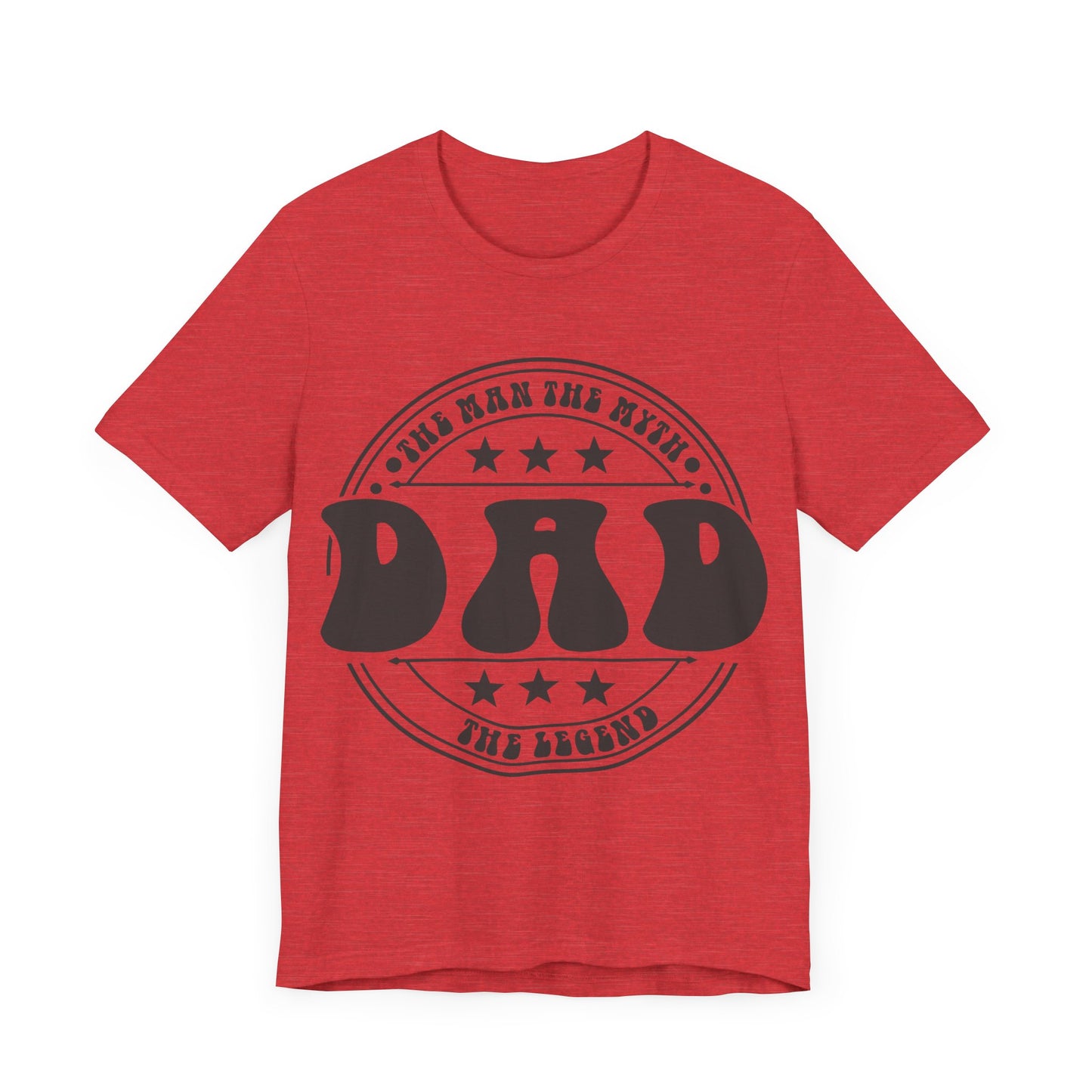 DAD  The Man. The Myth. The Legend Jersey Short Sleeve Tee