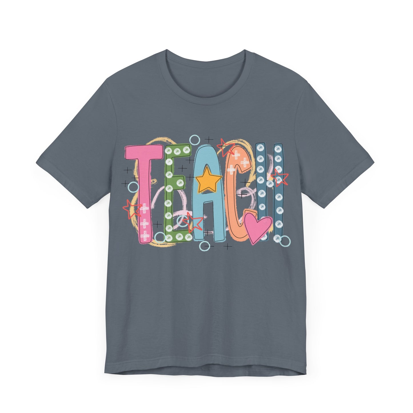 TEACH Jersey Short Sleeve Tee