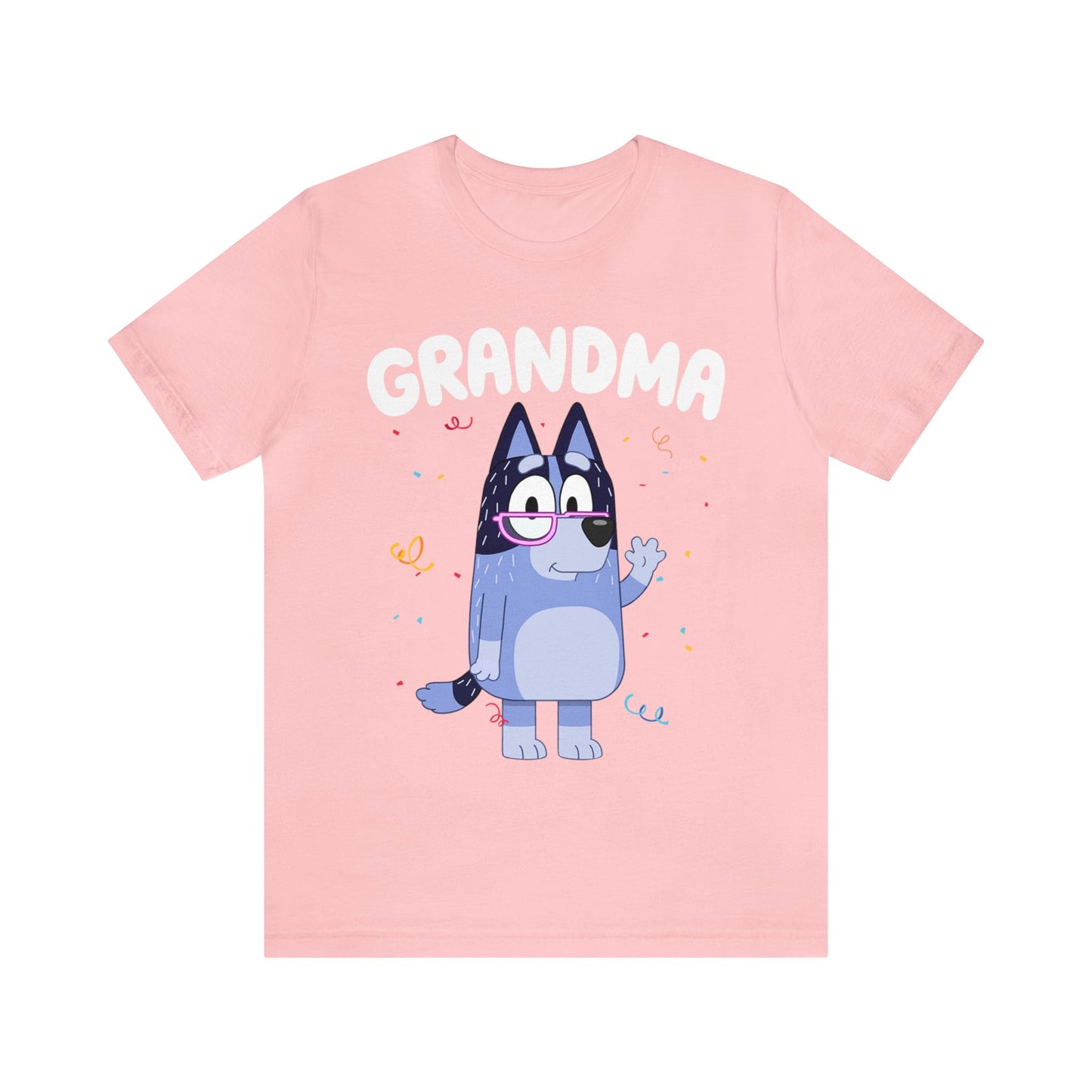 Grandma Bluey Birthday short sleeve Tshirt