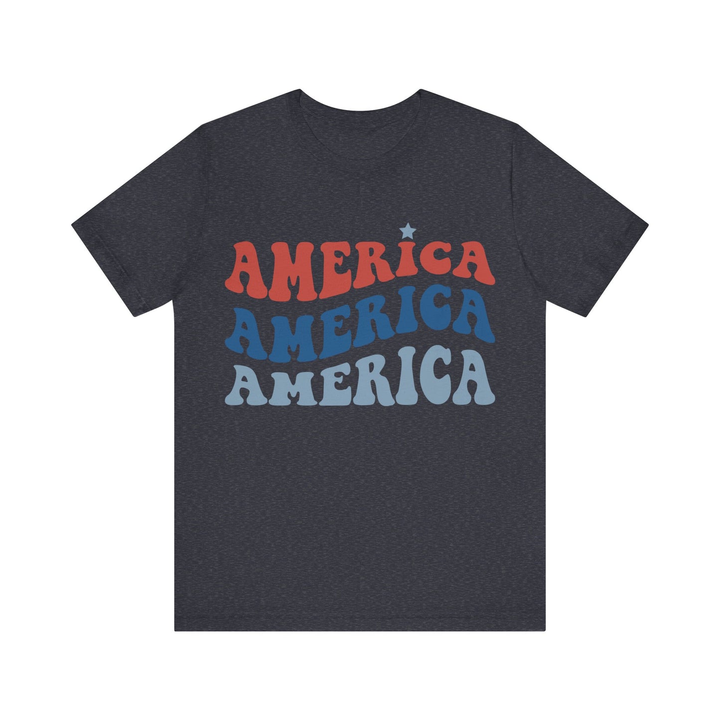 AMERICA Jersey Short Sleeve Tee