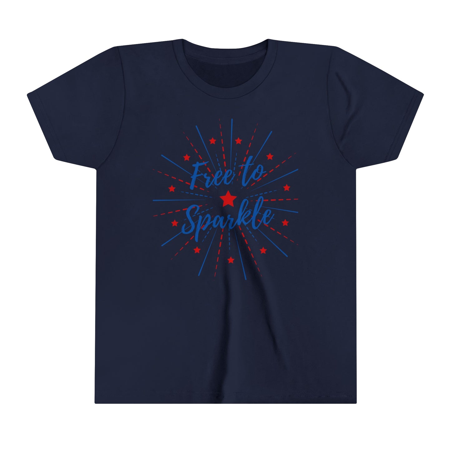 Free to Sparkle Youth Short Sleeve Tee
