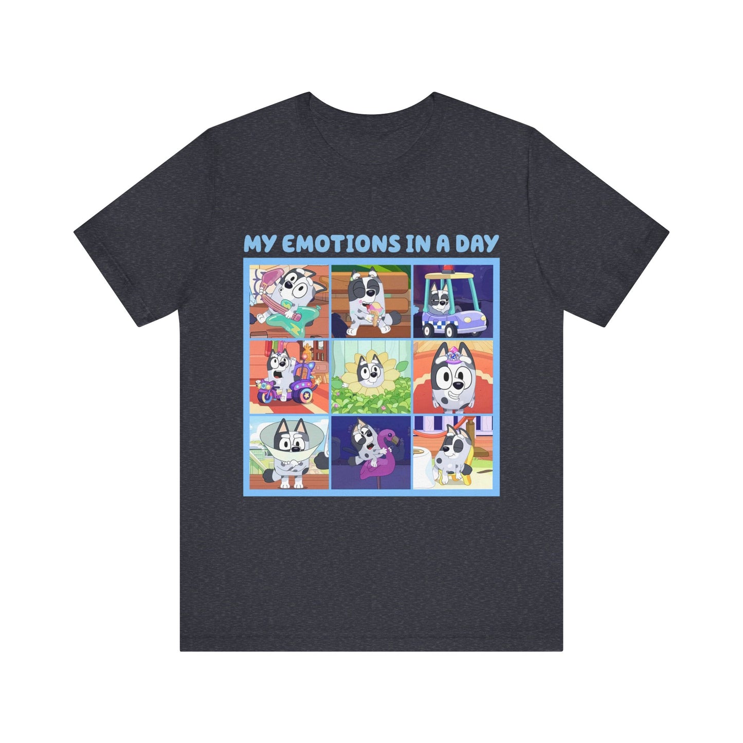 My Emotions in a Day Short Sleeve Tee