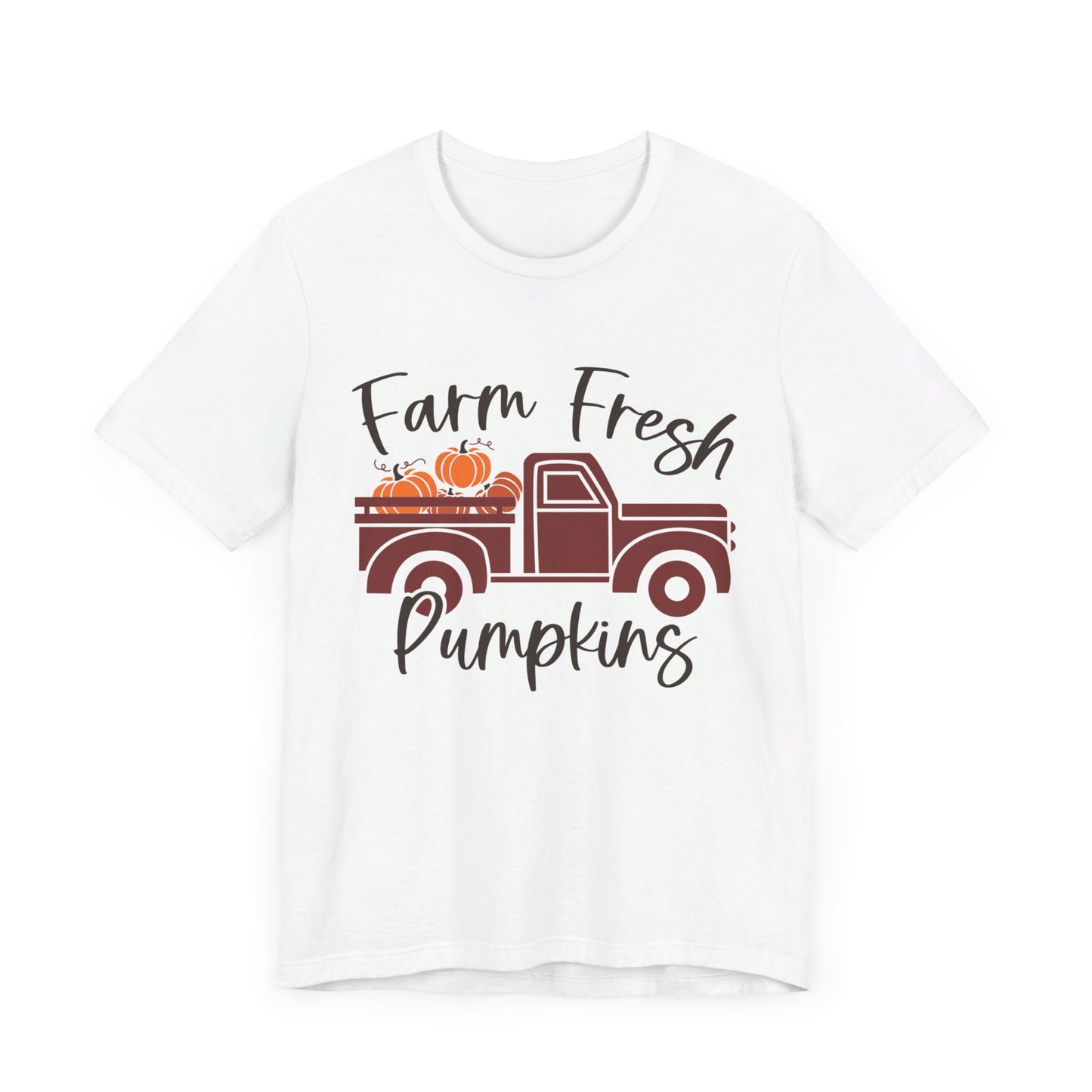Farm Fresh Pumpkins Jersey Short Sleeve Tee