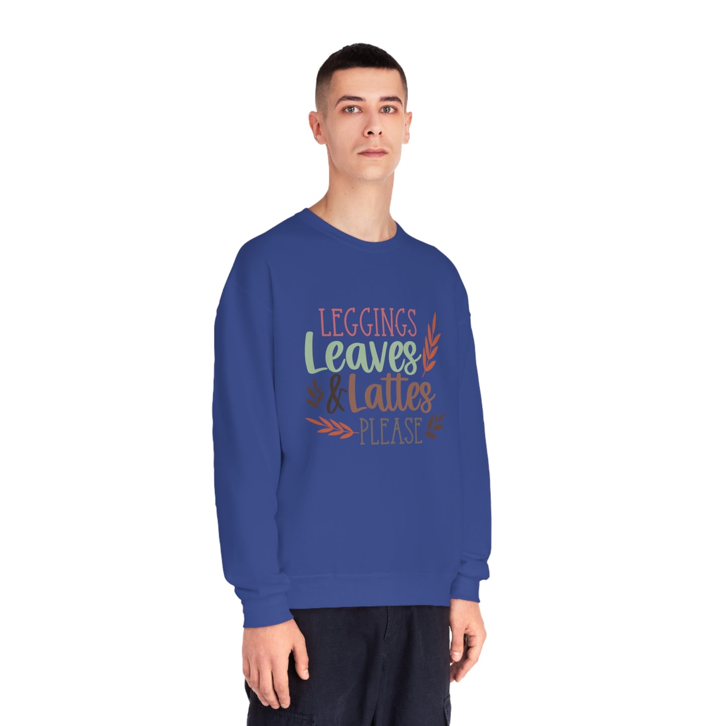 Leggings, Leaves & Lattes Please Crewneck Sweatshirt