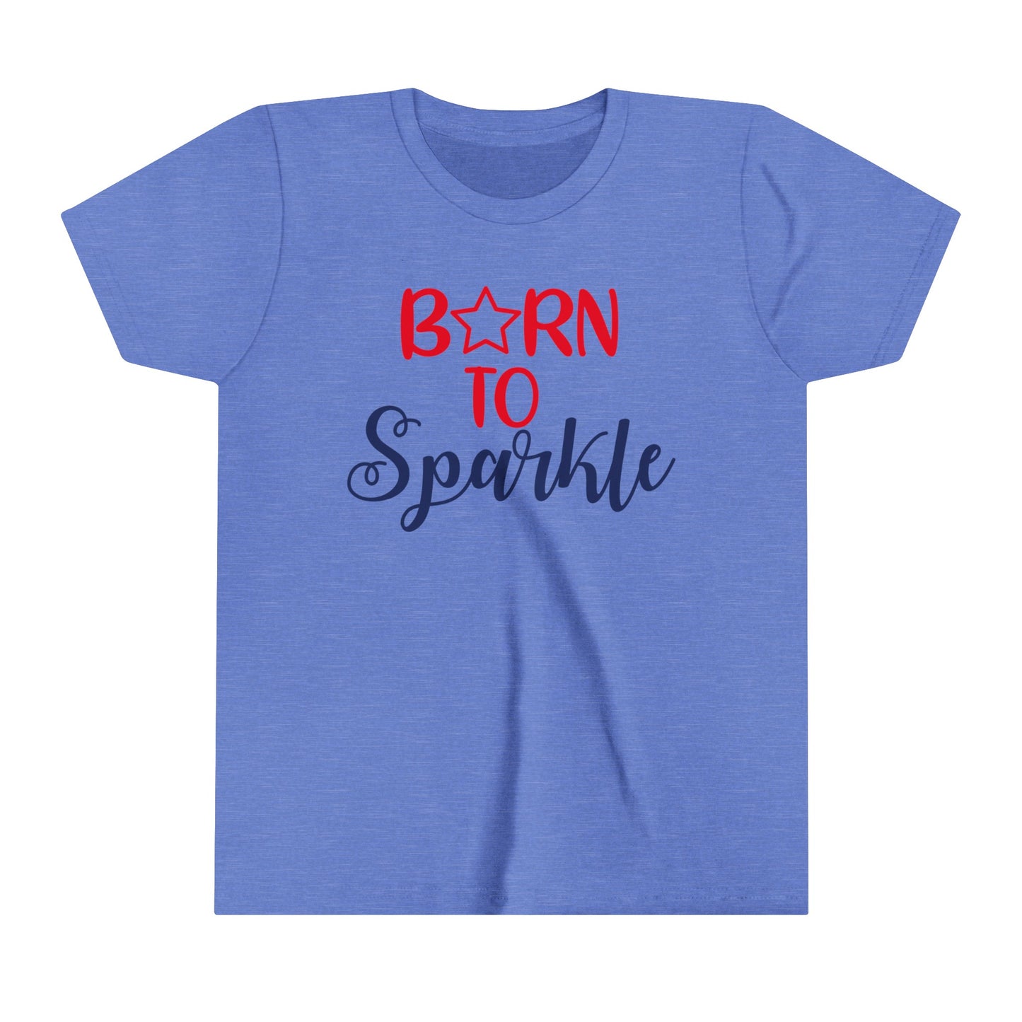 Born to Sparkle Youth Short Sleeve Tee