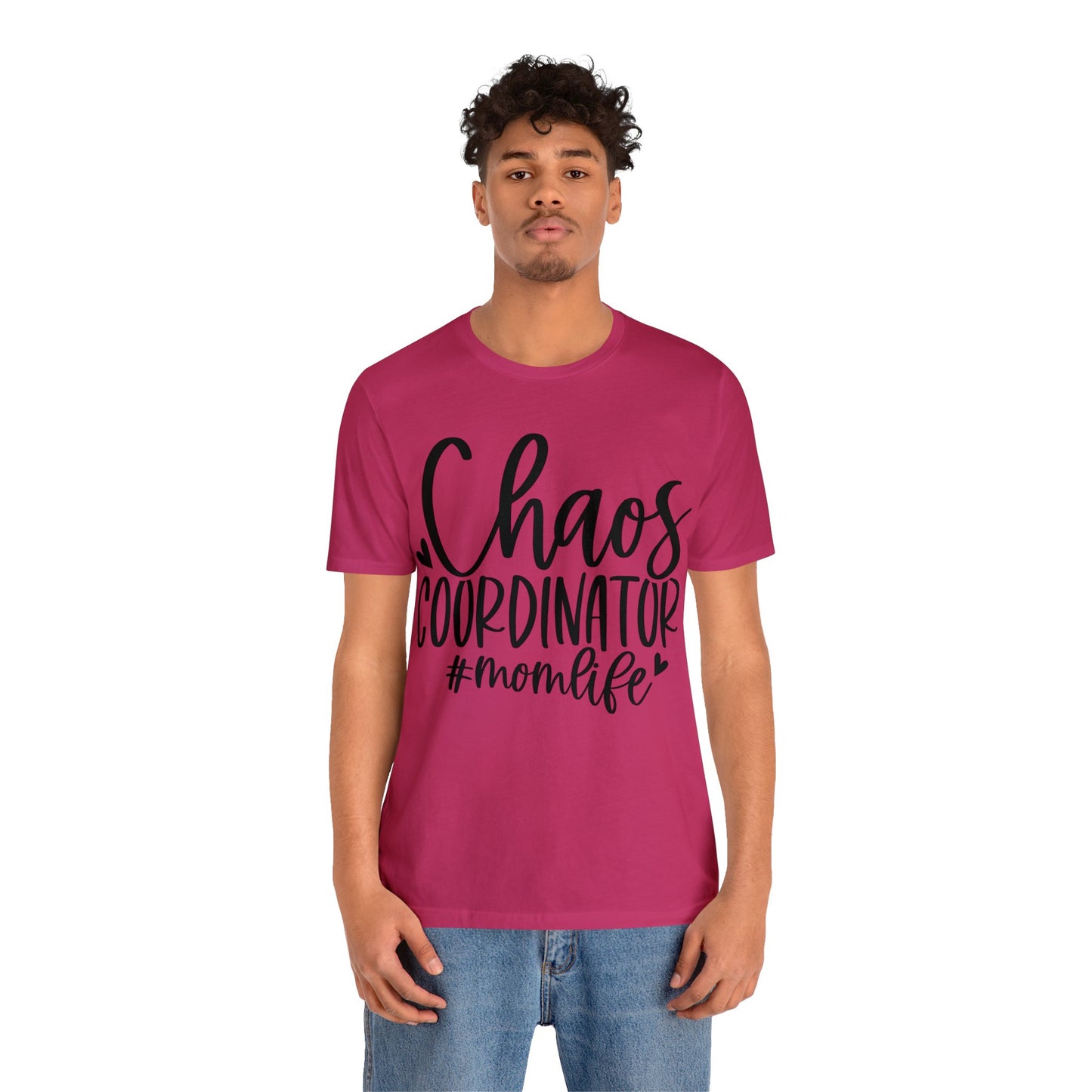 Chaos Coordinator #momlife short sleeve tshirt