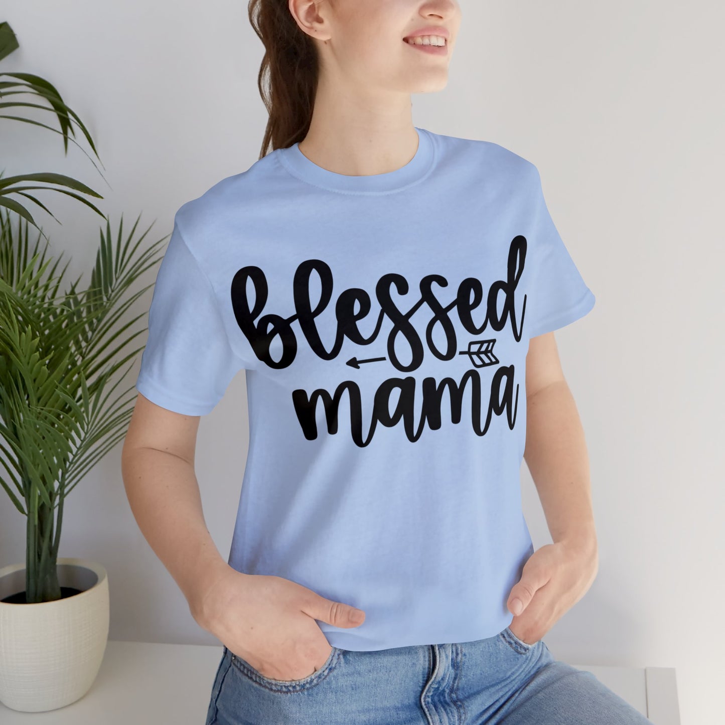 Blessed Mama short sleeve Tshirt