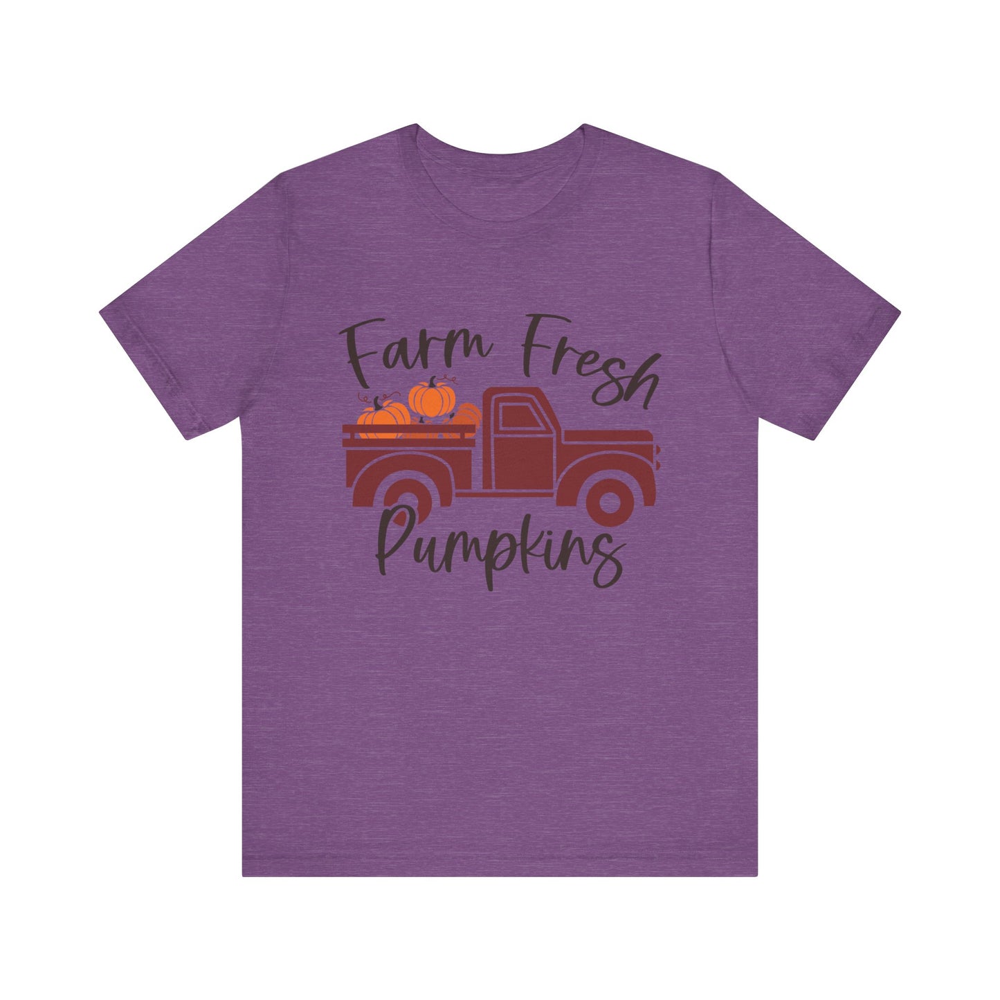 Farm Fresh Pumpkins Jersey Short Sleeve Tee