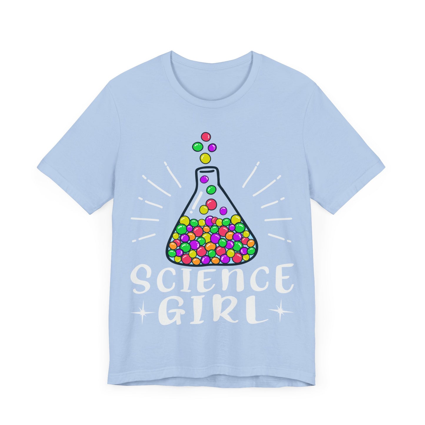 Science Girl Jersey Short Sleeve Tee