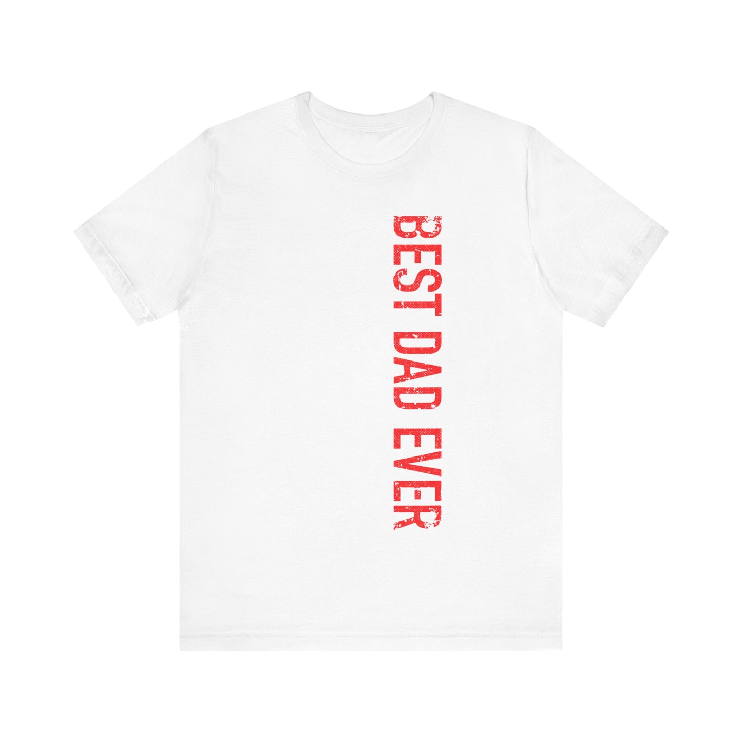 Best Dad Ever Jersey Short Sleeve Tee