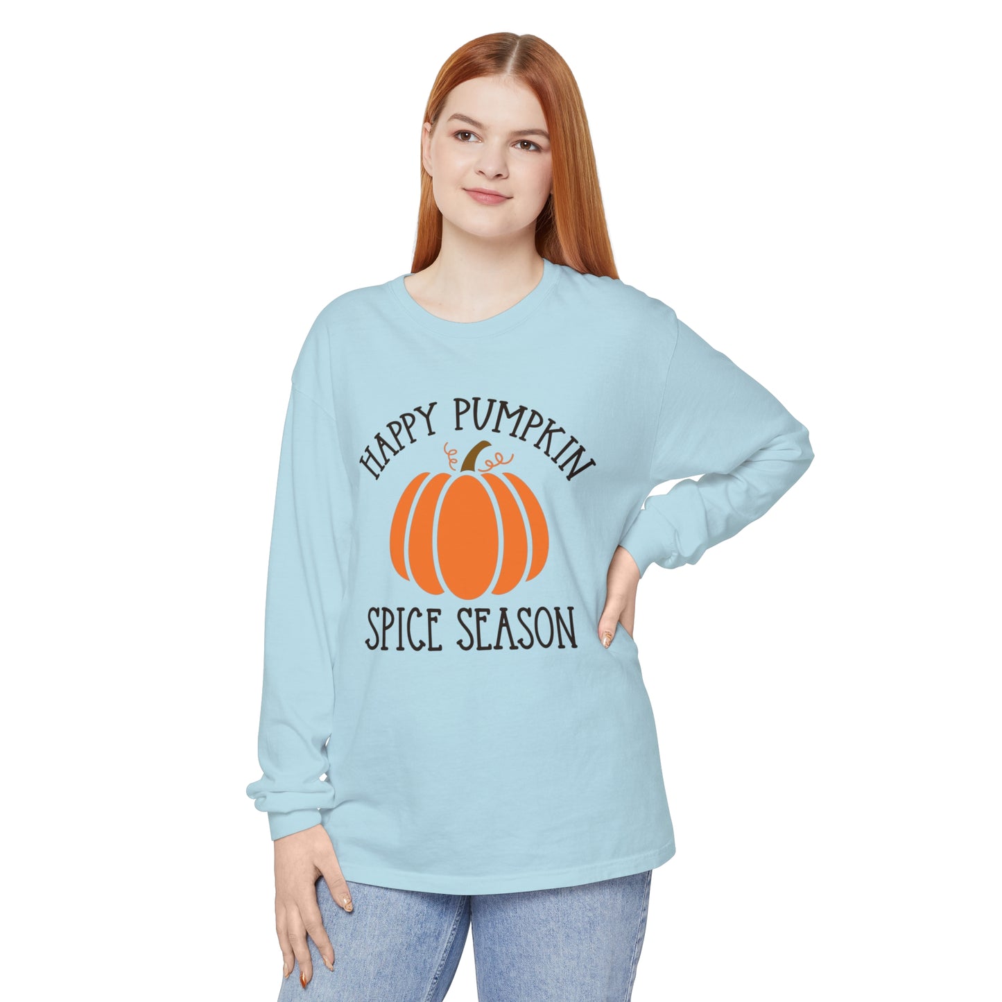 Happy Pumpkin Spice Season Long Sleeve T-Shirt