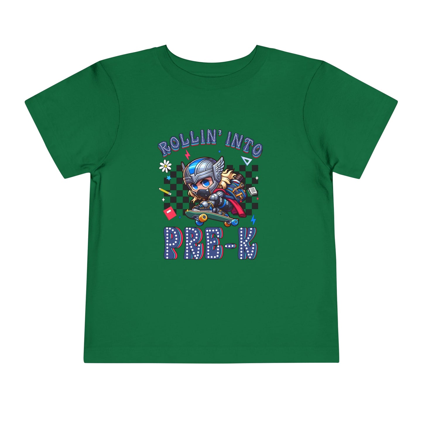 THOR - Rollin' Into Pre-K Toddler Short Sleeve Tee
