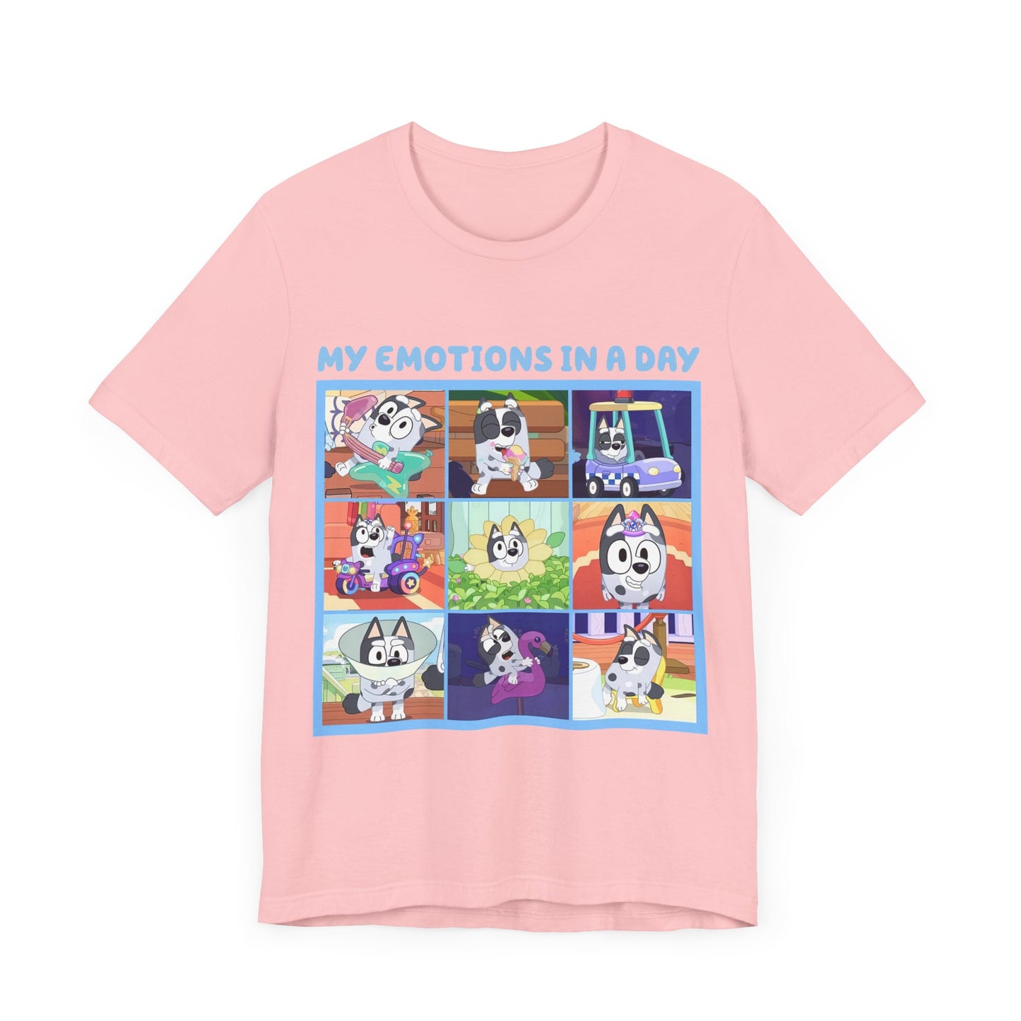 My Emotions in a Day Short Sleeve Tee