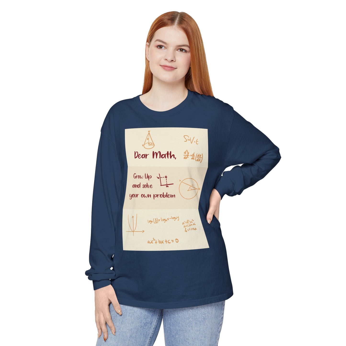 Dear Math Long Sleeve T-Shirt