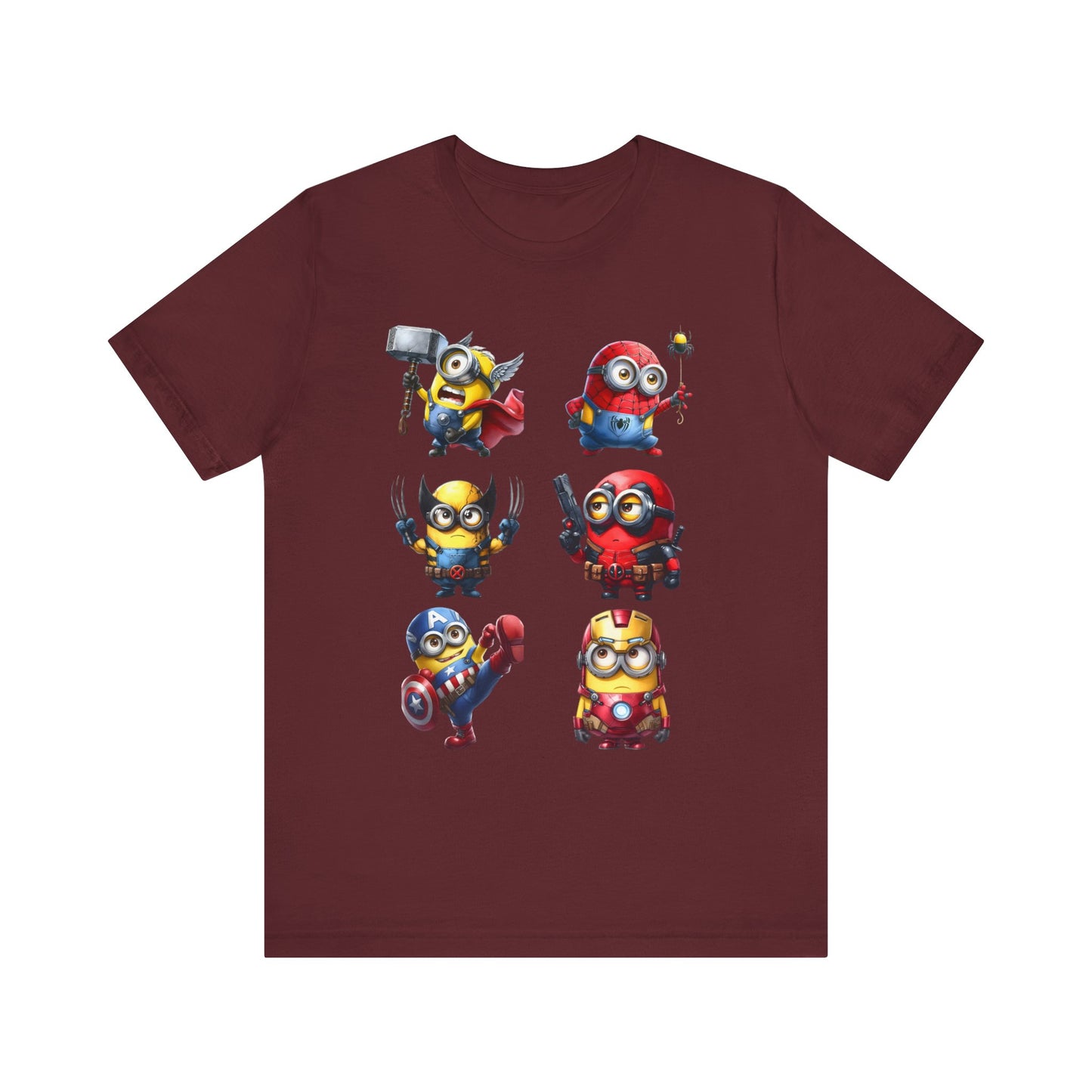 Marvel Minions Jersey Short Sleeve Tee