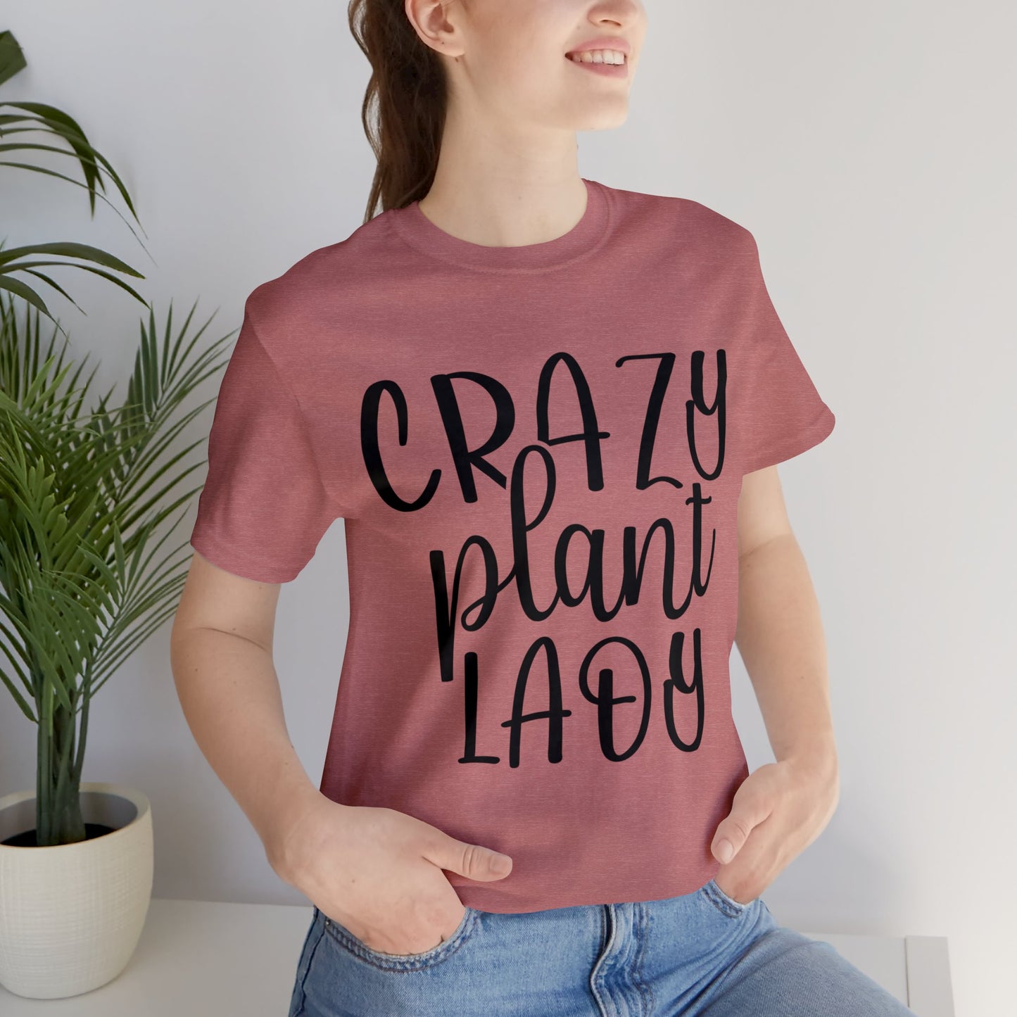Crazy Plant Lady Short Sleeve Tee