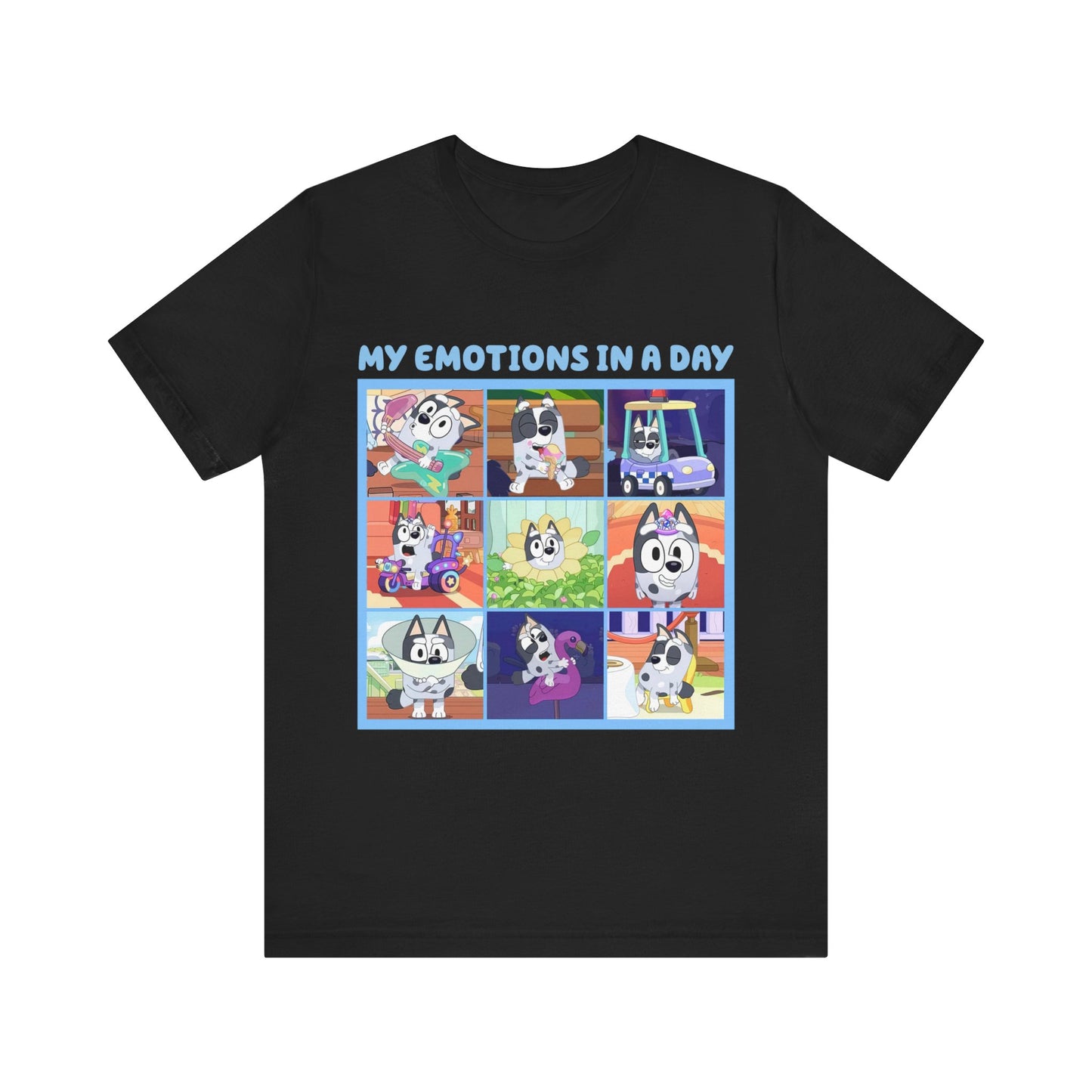 My Emotions in a Day Short Sleeve Tee