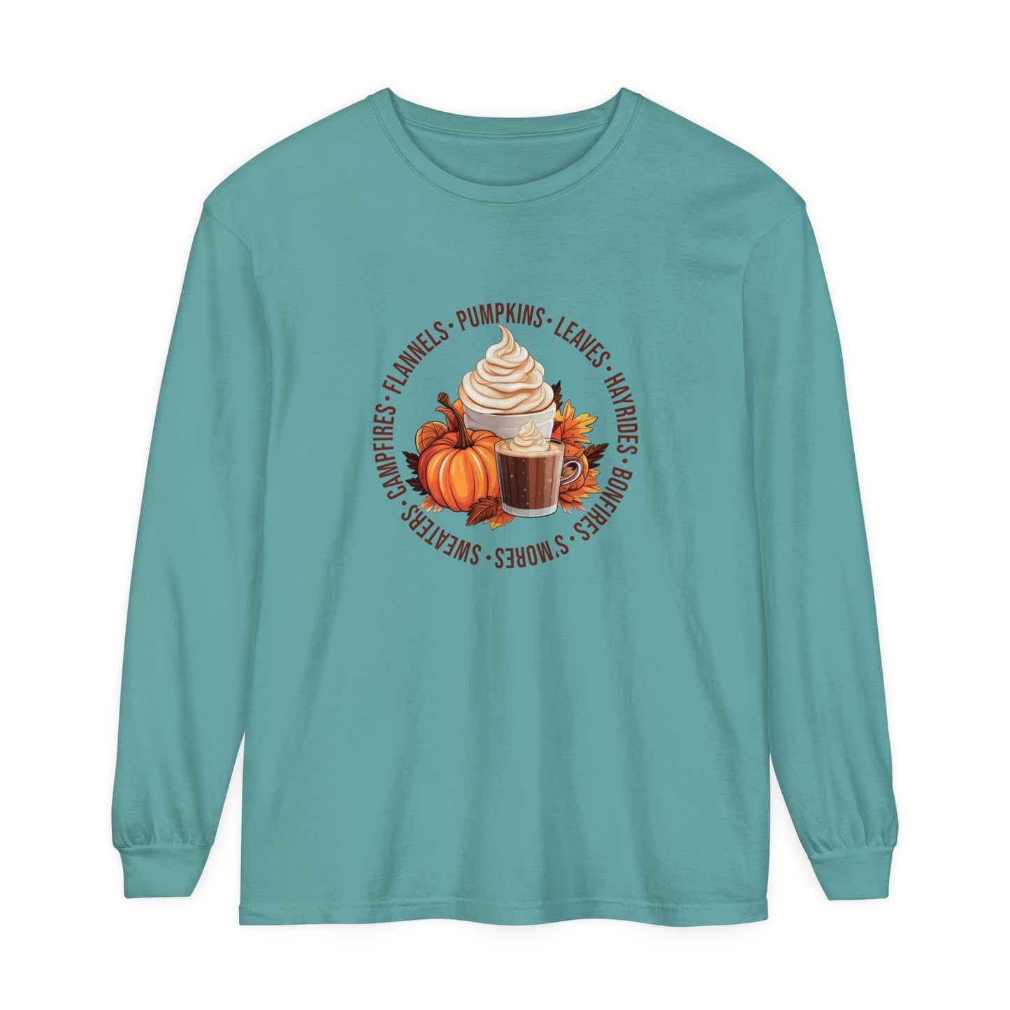 Circle of Fall Long Sleeve T-Shirt
