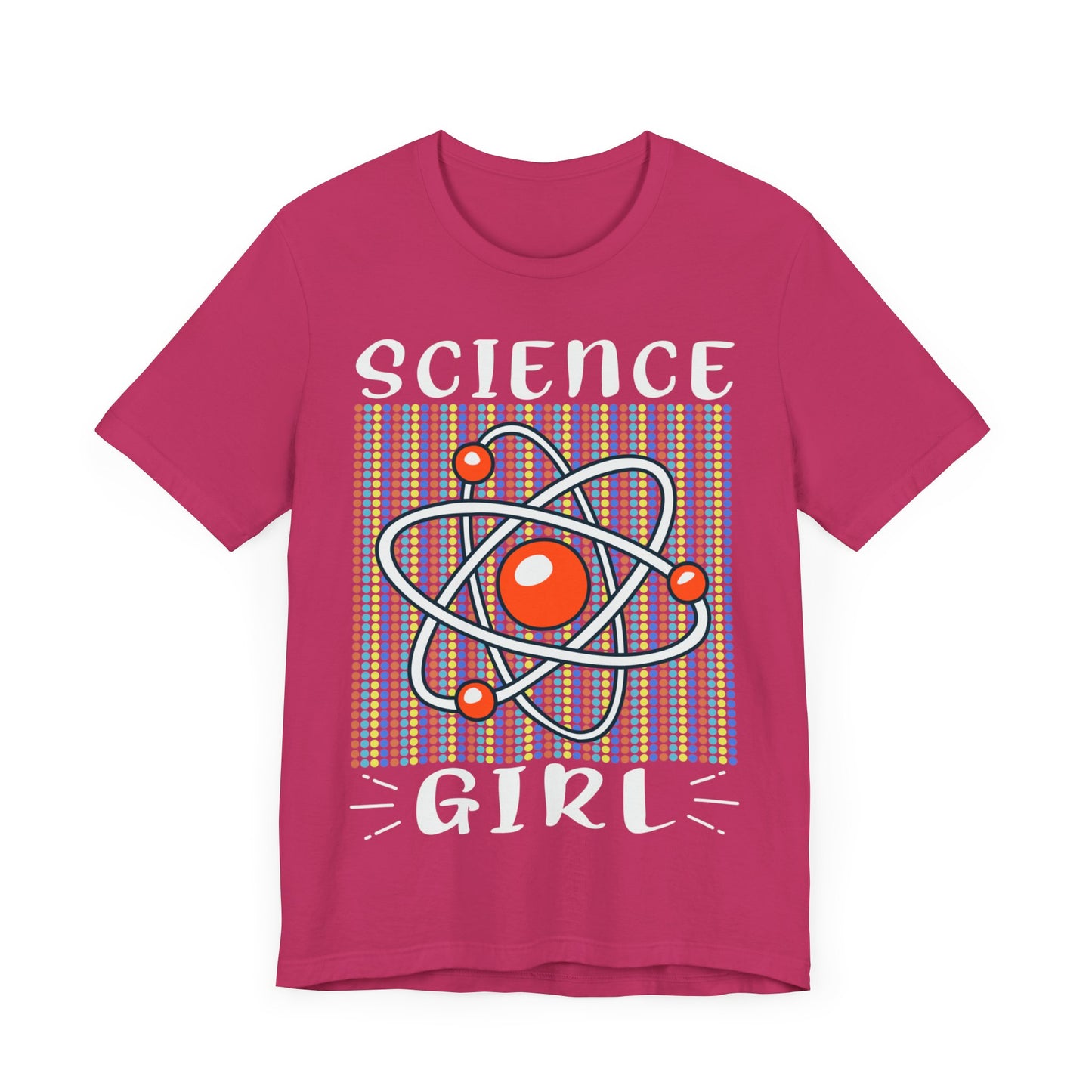 Science  Girl Jersey Short Sleeve Tee