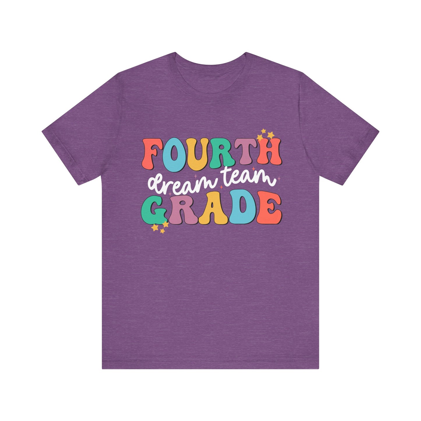 Fourth Grade Dream Team Jersey Short Sleeve Tee