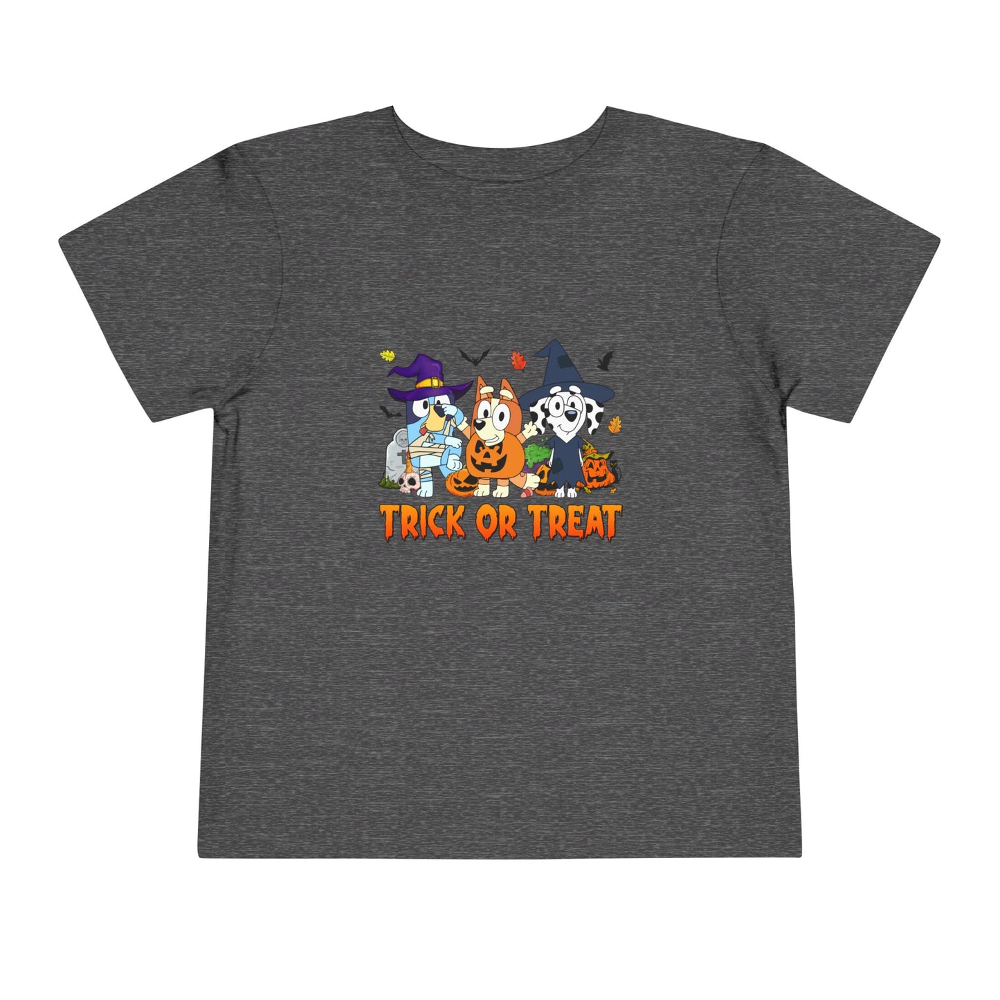 Bluey-Bingo-Chloe Trick or Treat Toddler Short Sleeve Tee