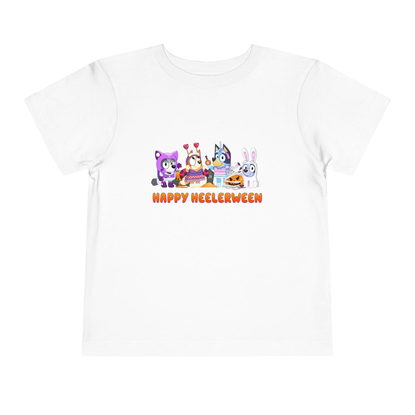 Happy Heelerween Toddler Short Sleeve Tee
