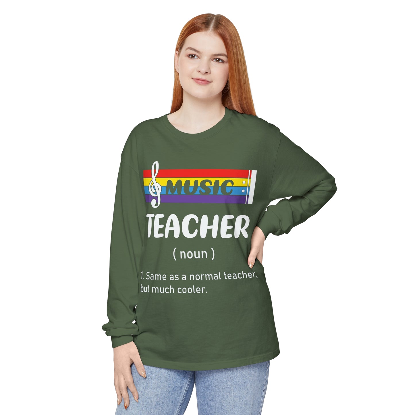 Music Teacher Long Sleeve T-Shirt