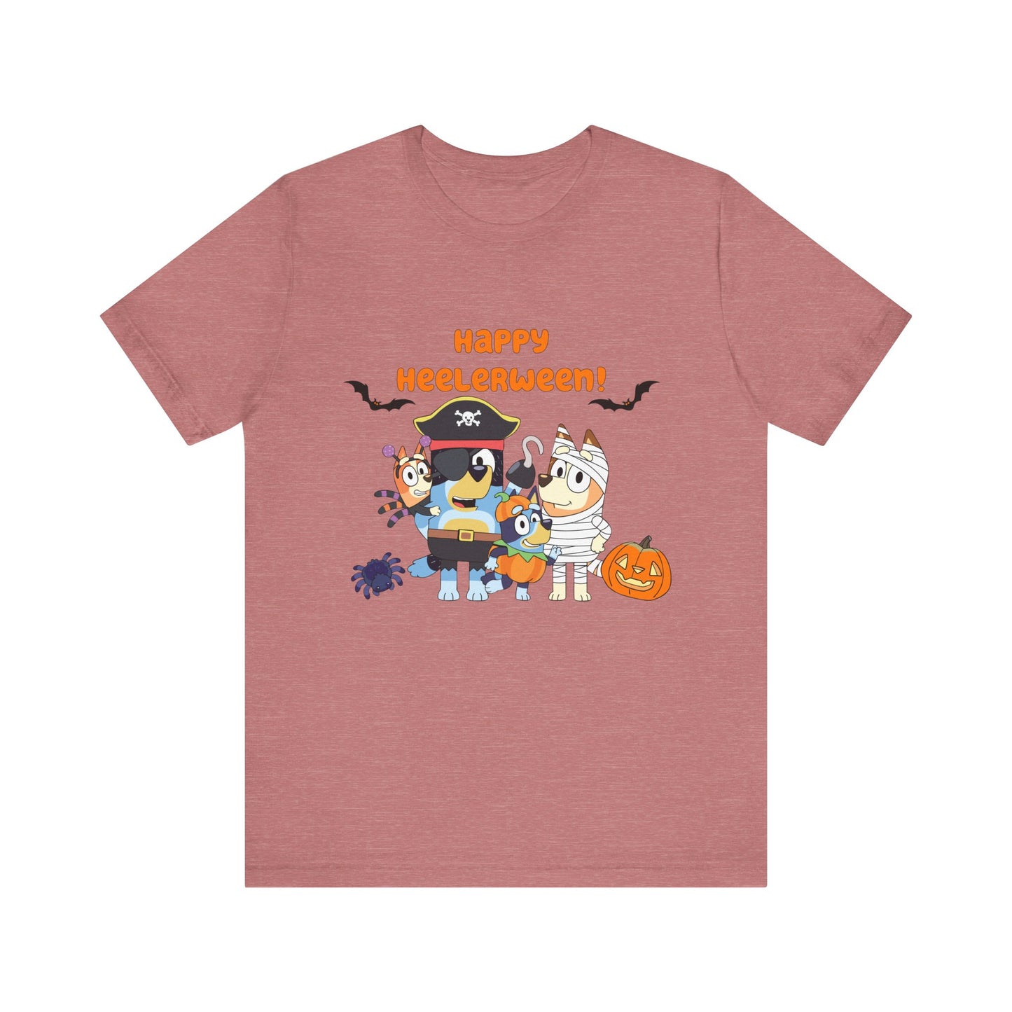 Happy Heelerween Jersey Short Sleeve Tee
