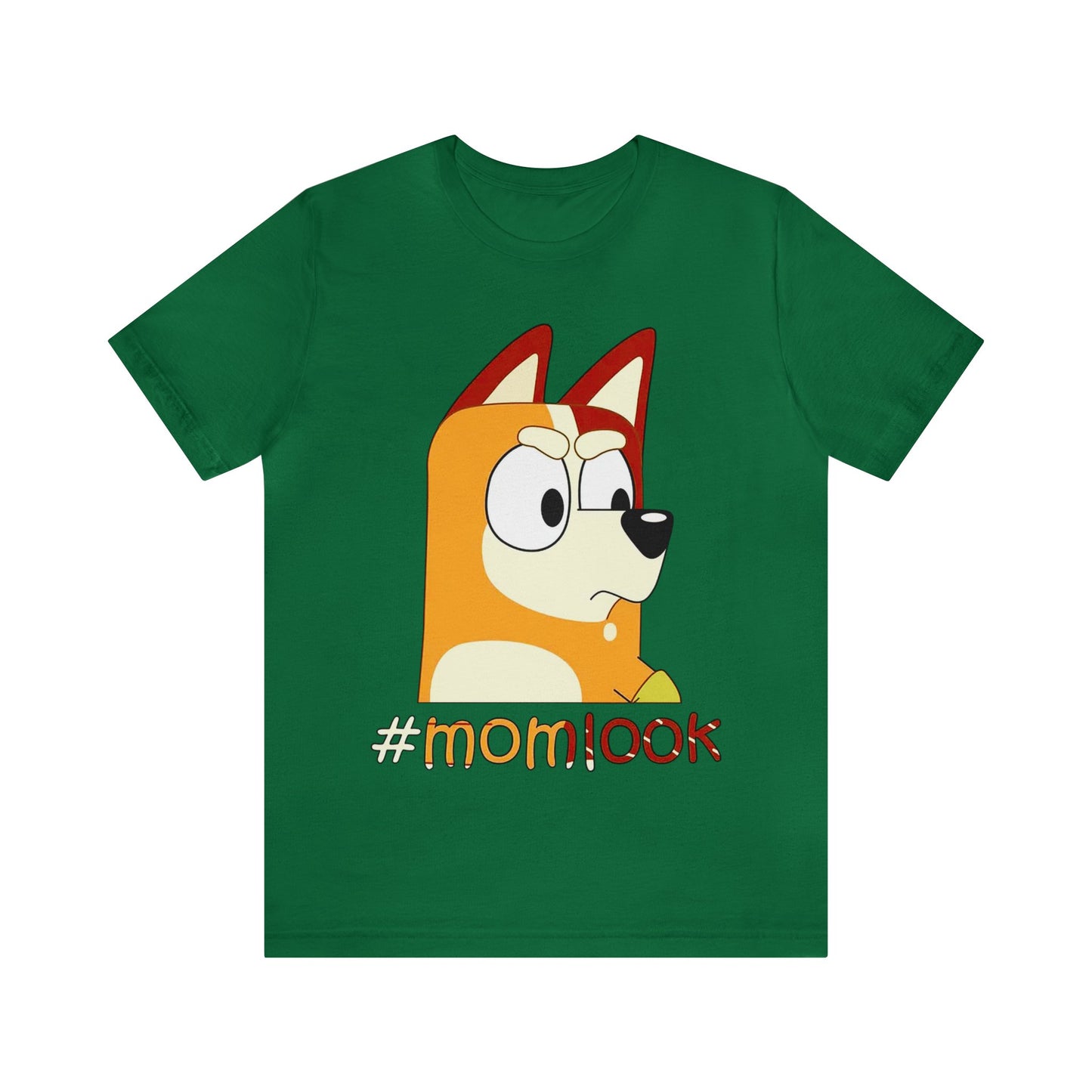 Chilli Heeler #momlook Short Sleeve Tshirt
