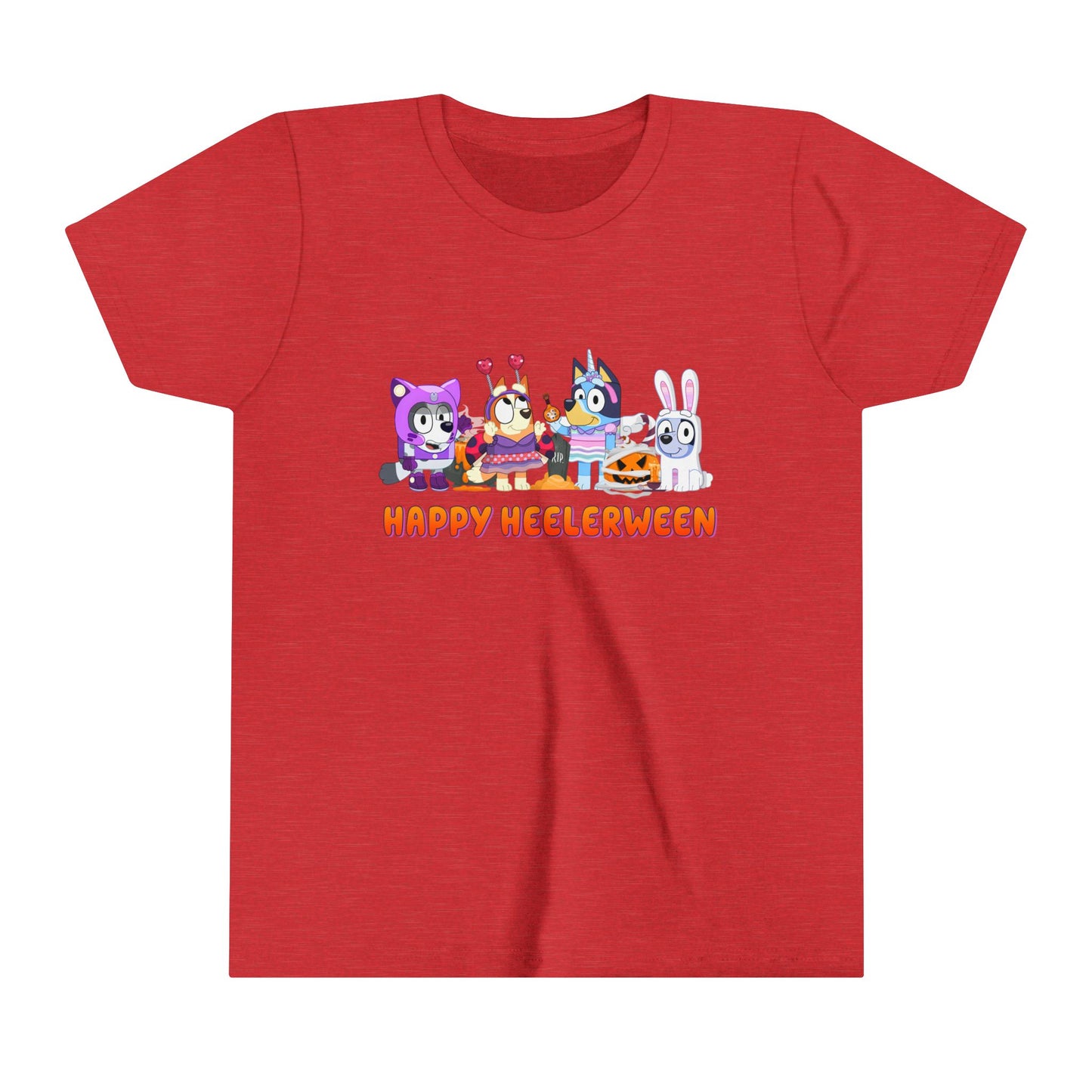 Happy Heelerween Youth Short Sleeve Tee