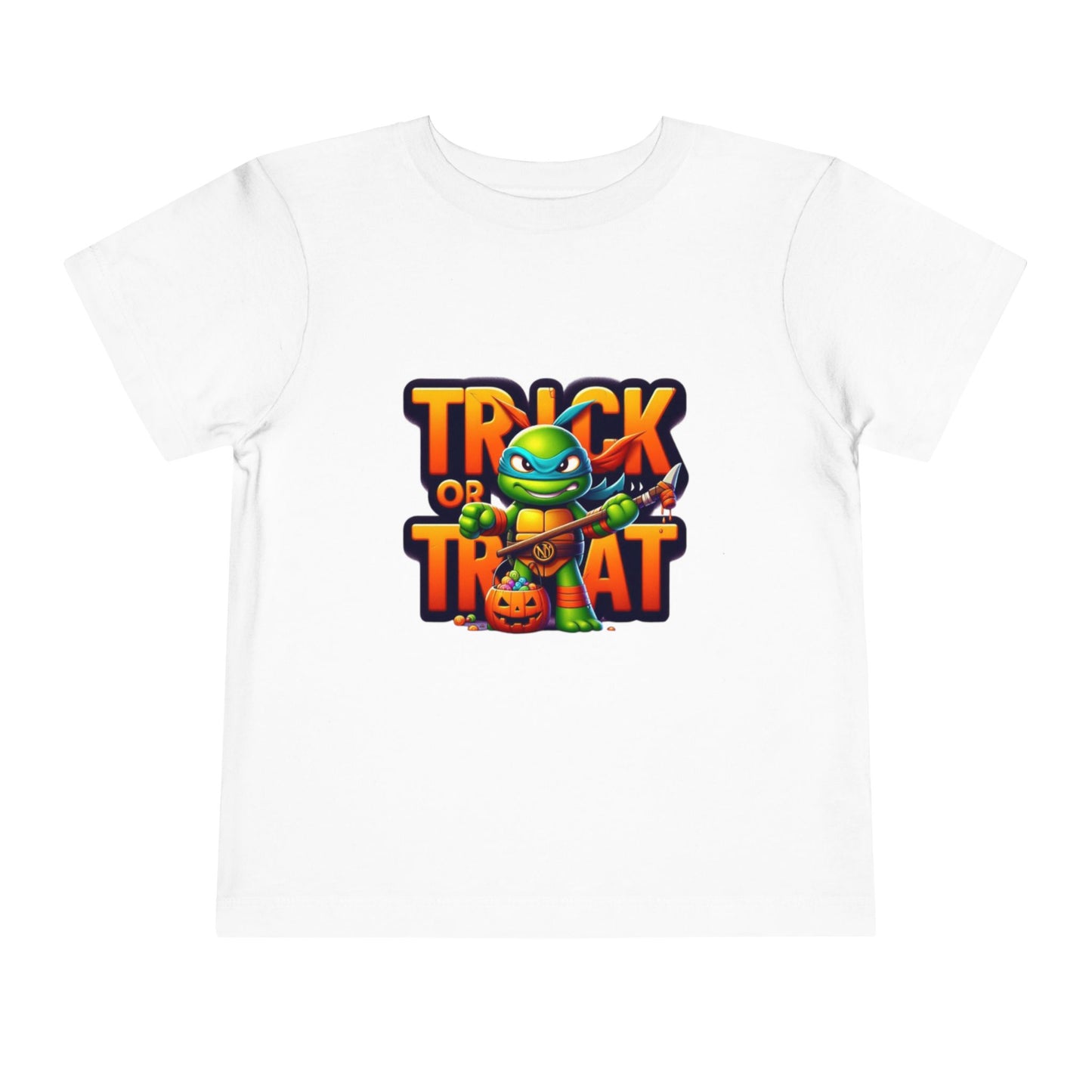 Trick or Treat Ninja Turtle Toddler Short Sleeve Tee