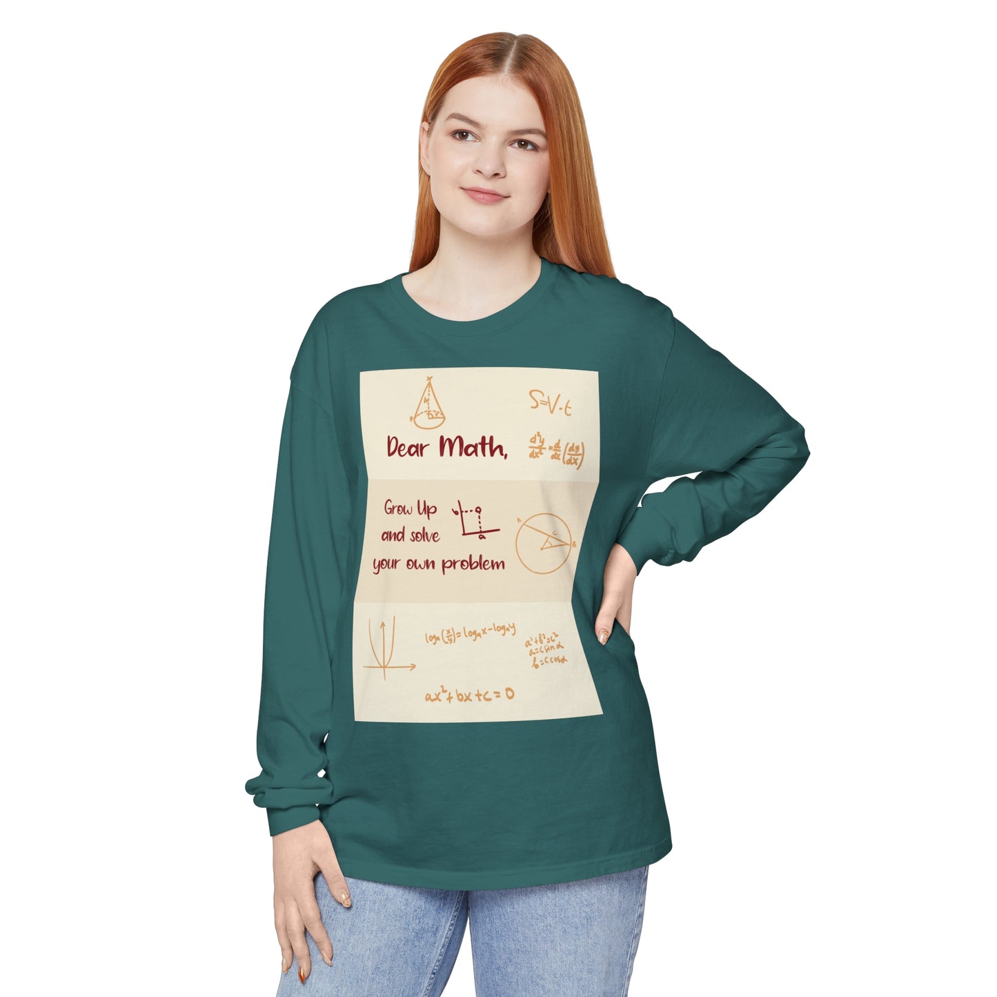 Dear Math Long Sleeve T-Shirt